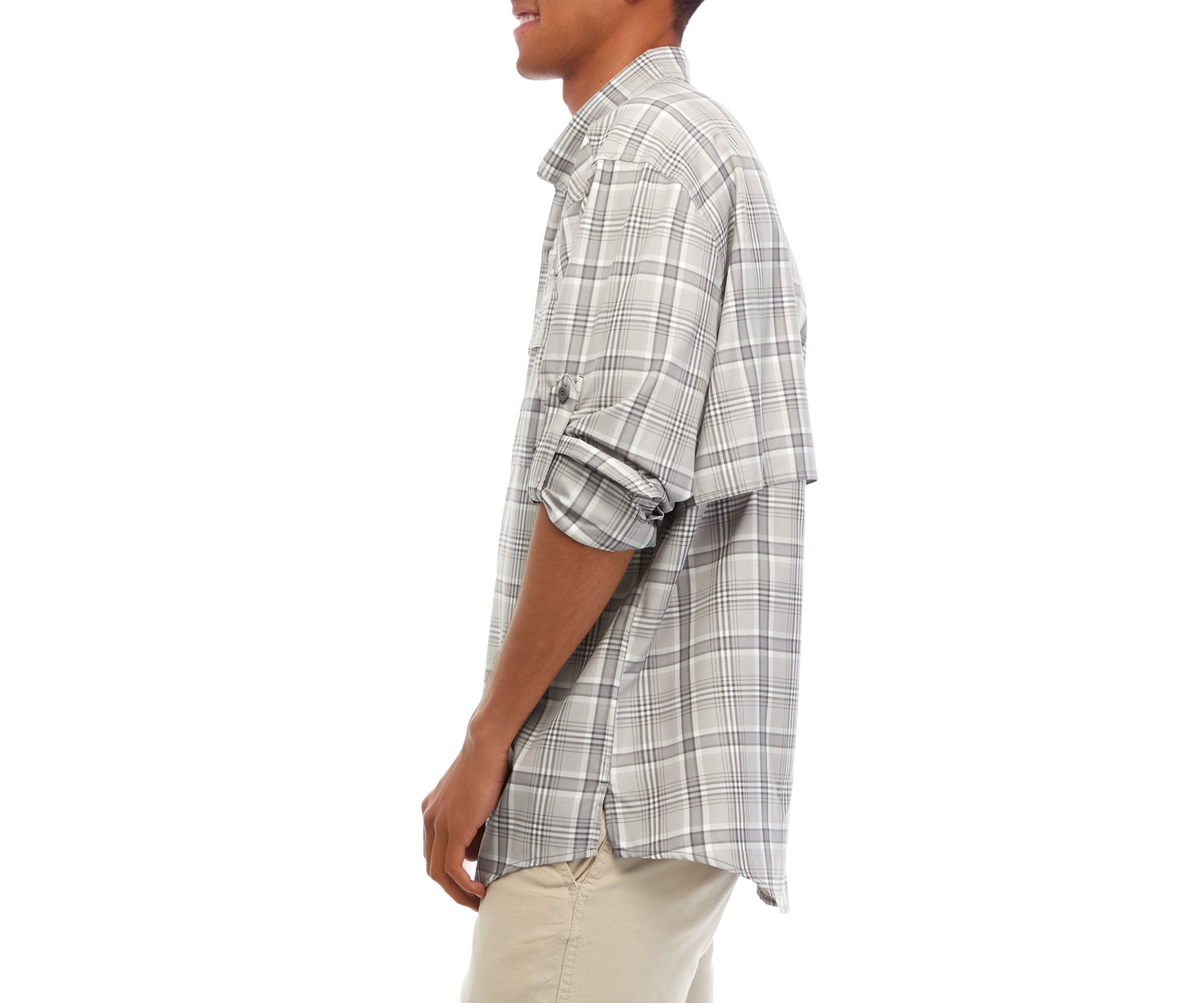 Long Sleeve Yarn Dyed Fishing Shirt