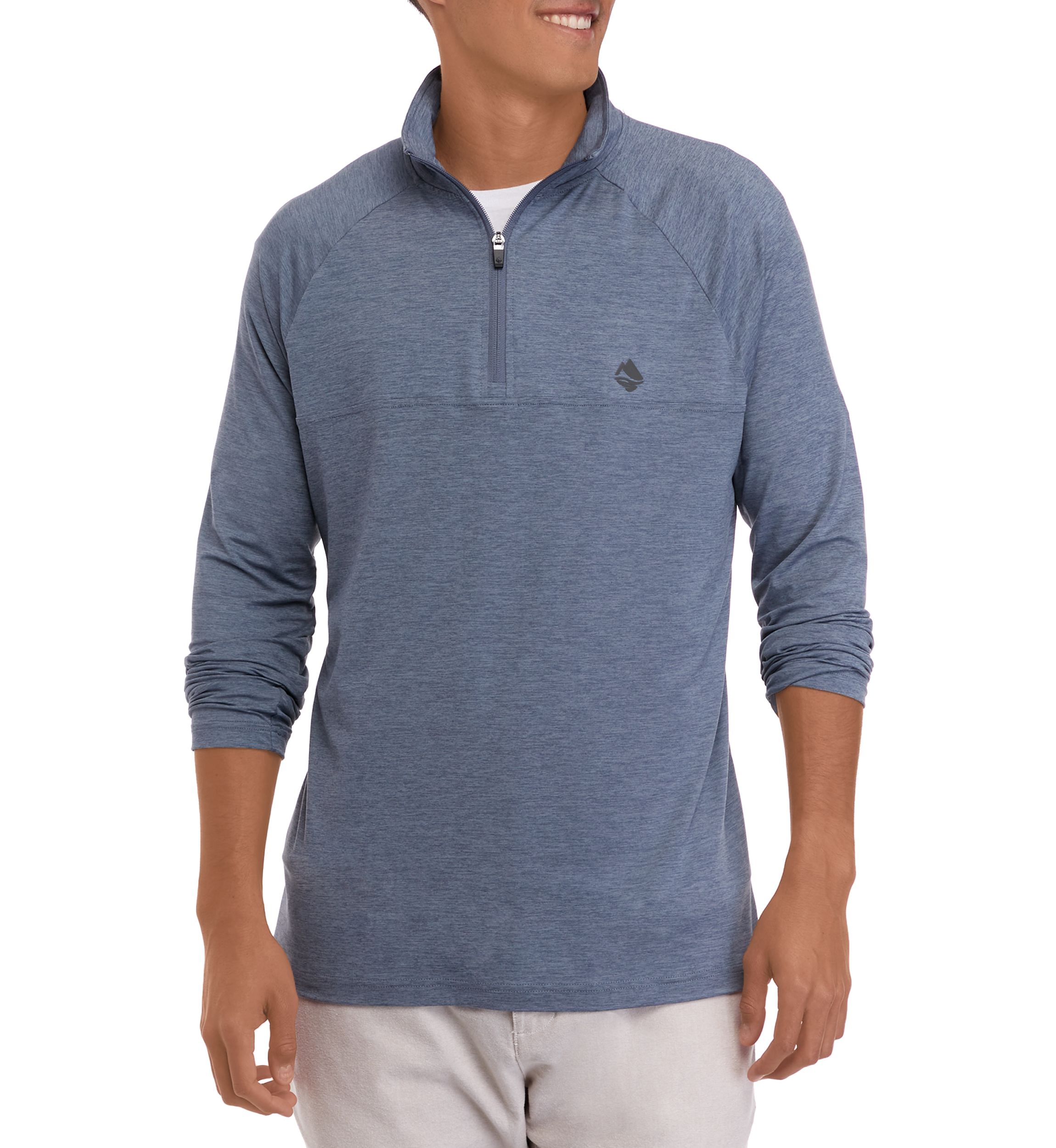 Long Sleeve Solid Performance 1/4 Zip Shirt 