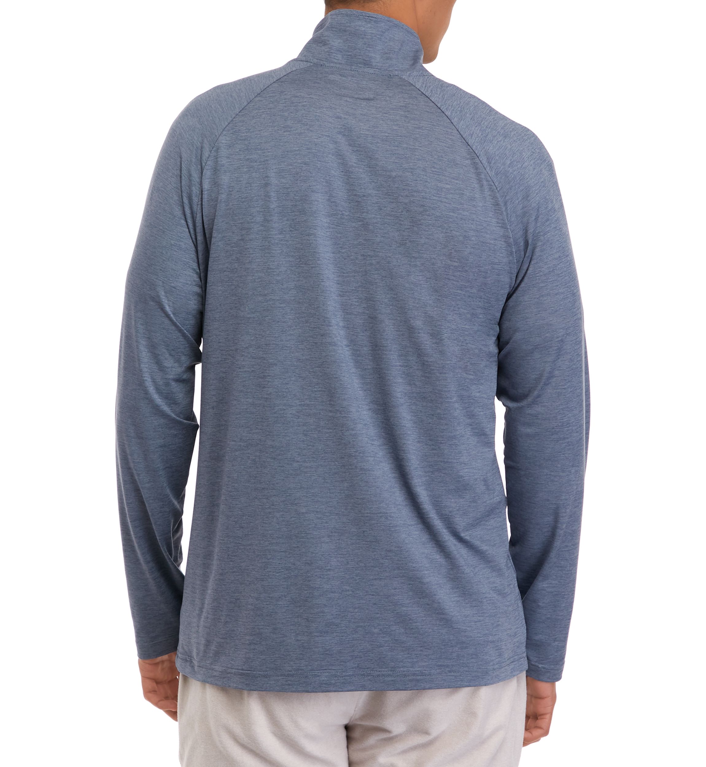 Long Sleeve Solid Performance 1/4 Zip Shirt 