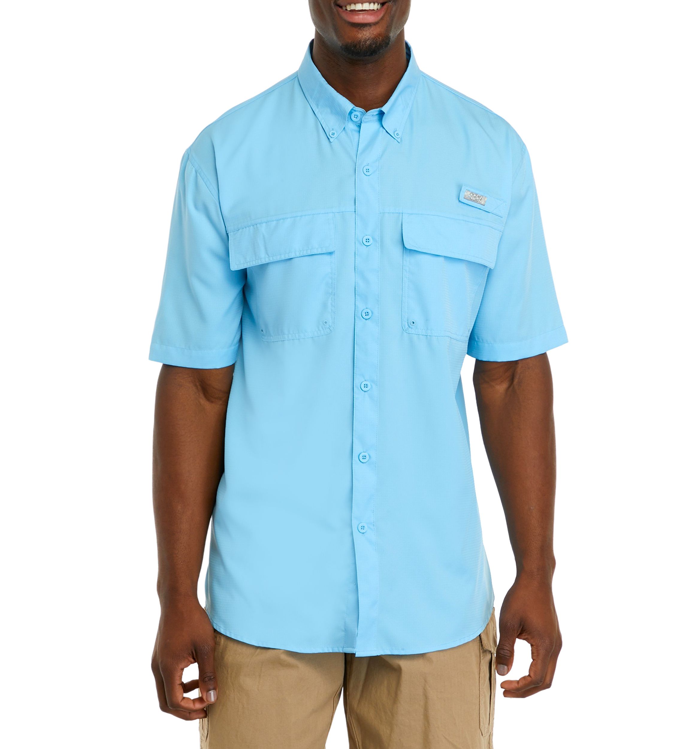 Short Sleeve Solid Fishing Shirt