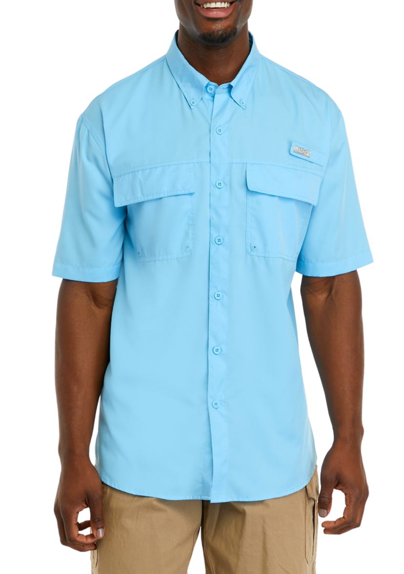 Short Sleeve Solid Fishing Shirt