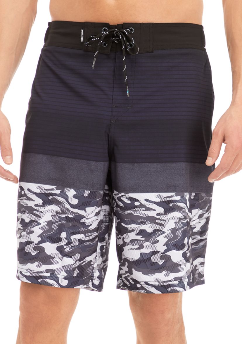 Color Block Boardshorts