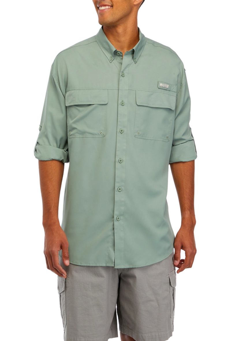 Long Sleeve Solid Fishing Shirt