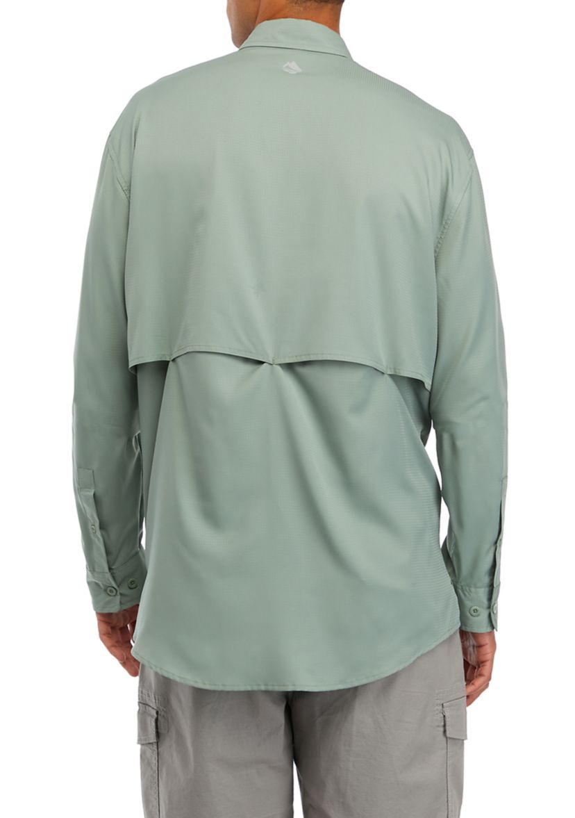 Long Sleeve Solid Fishing Shirt