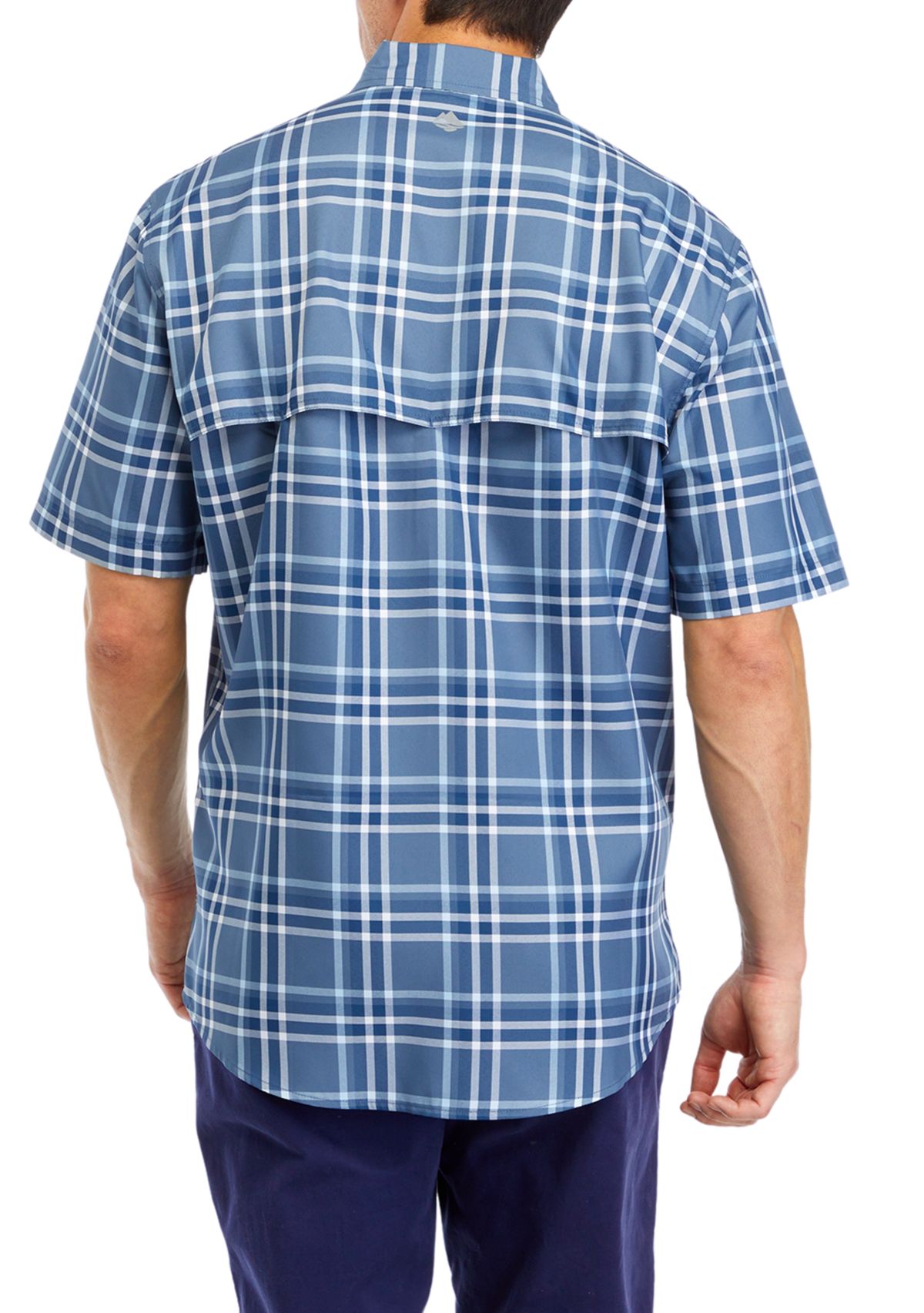 Printed Short Sleeve Fishing Shirt