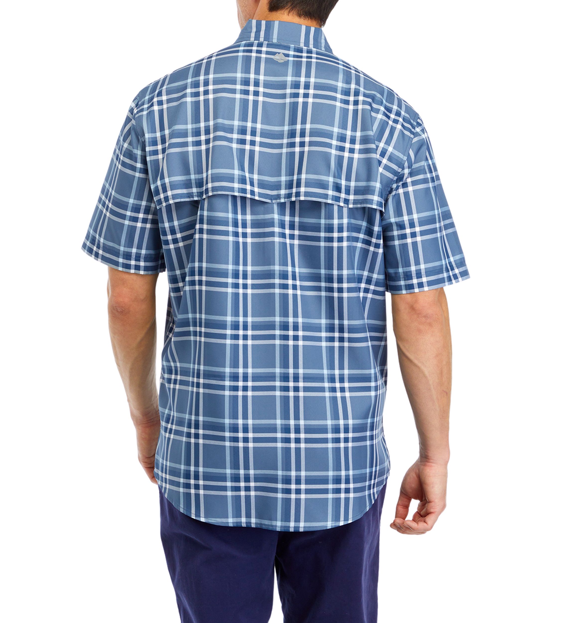 Printed Short Sleeve Fishing Shirt