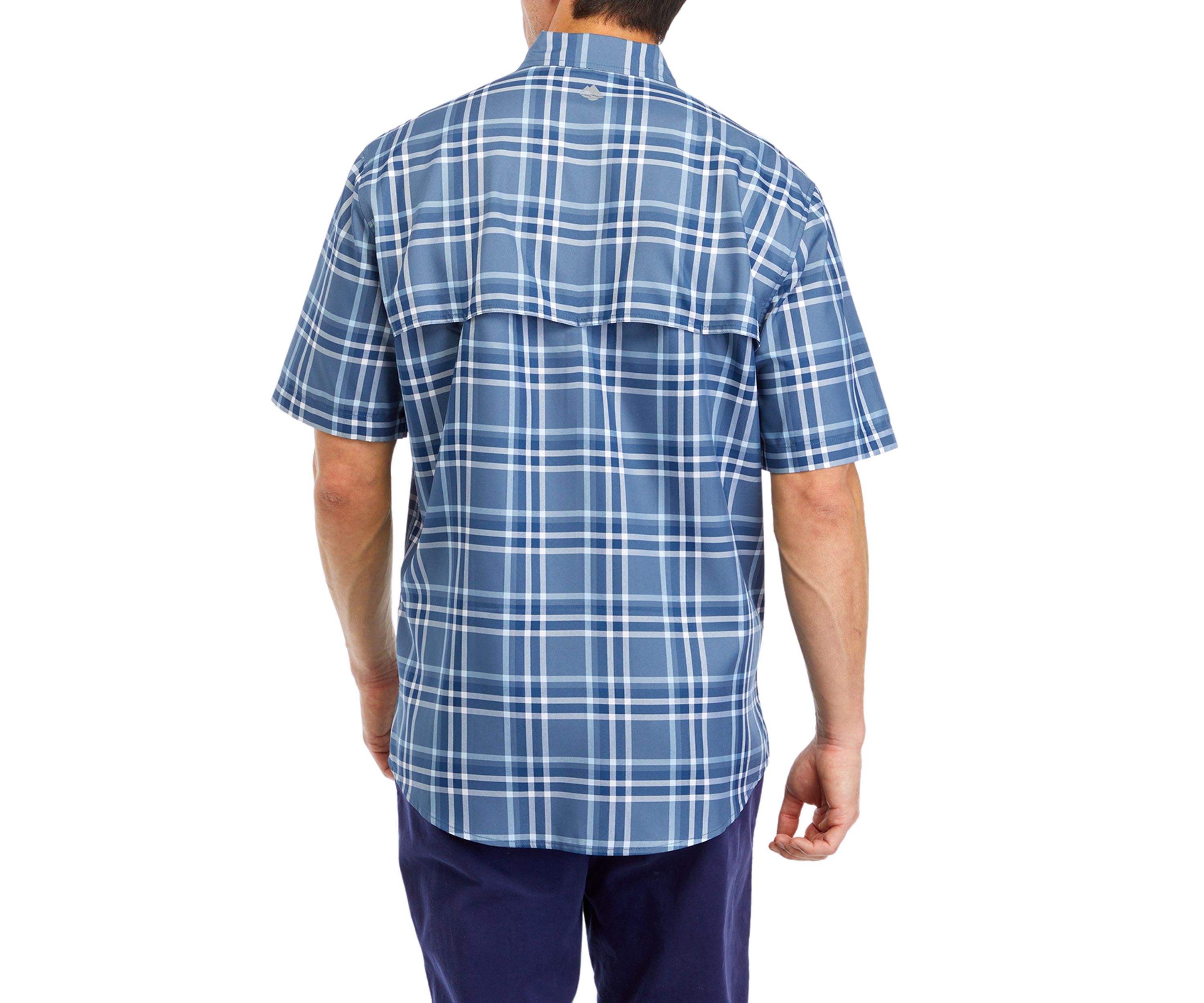 Printed Short Sleeve Fishing Shirt
