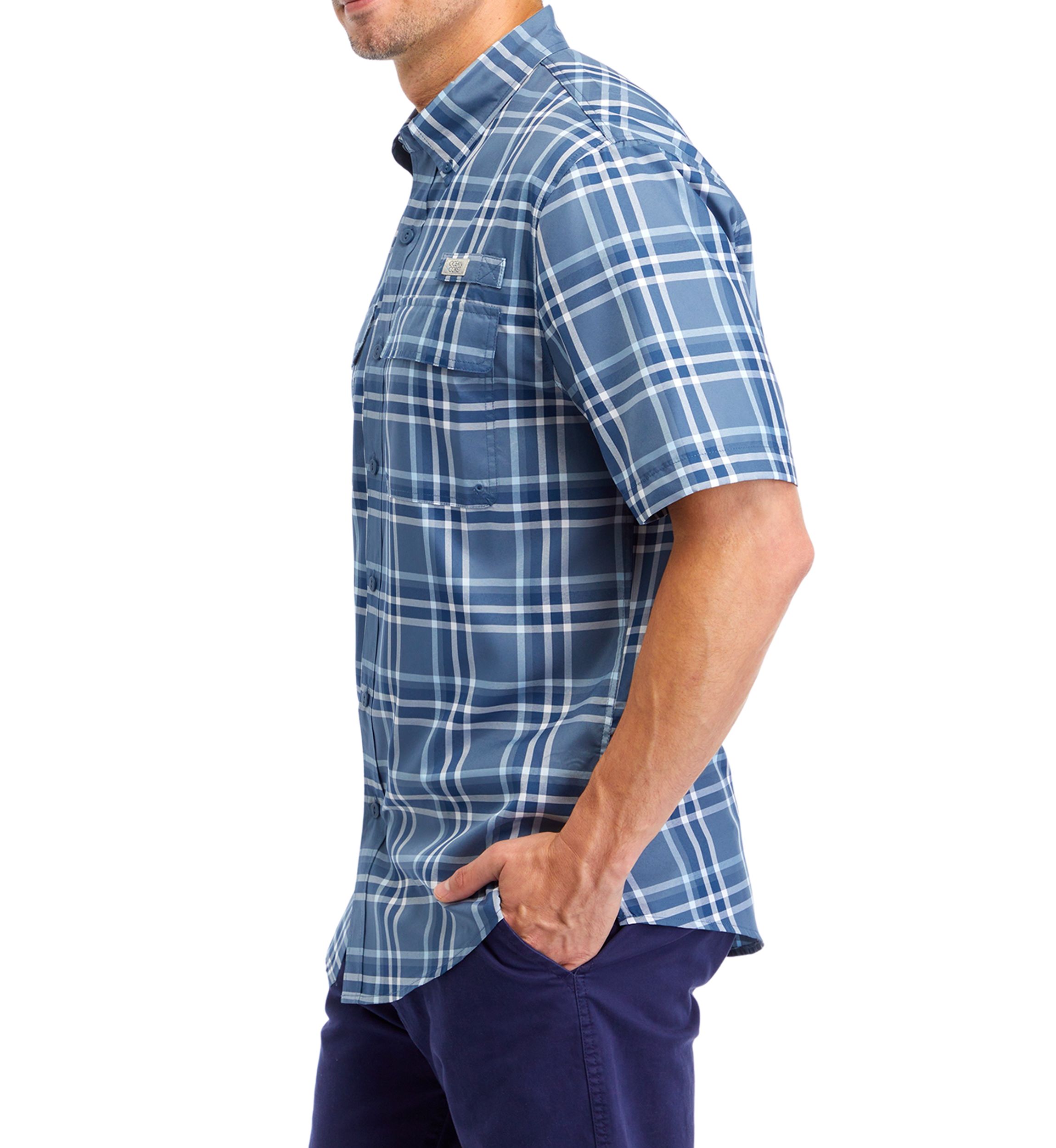 Printed Short Sleeve Fishing Shirt
