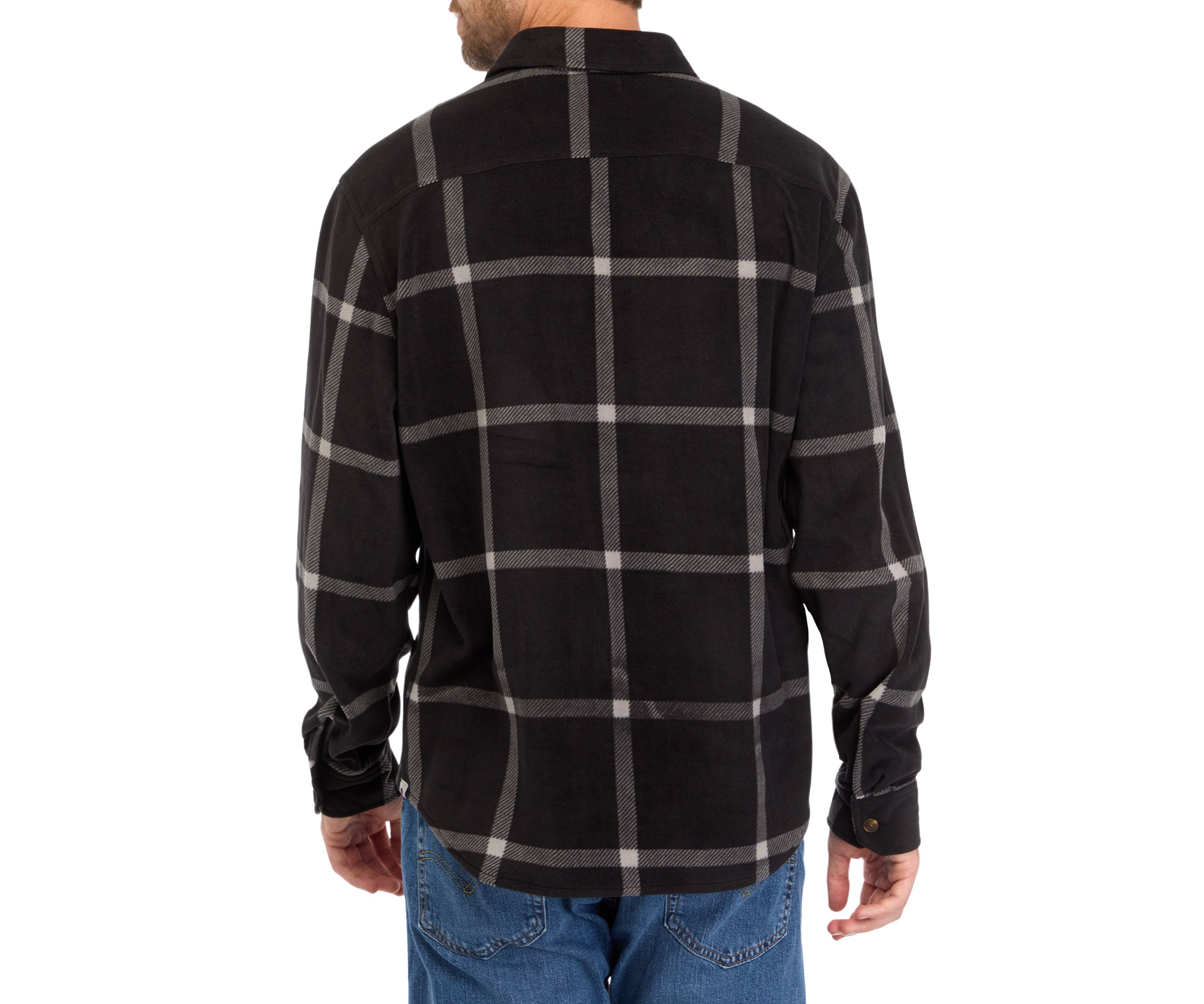Long Sleeve Printed Polar Fleece Shirt
