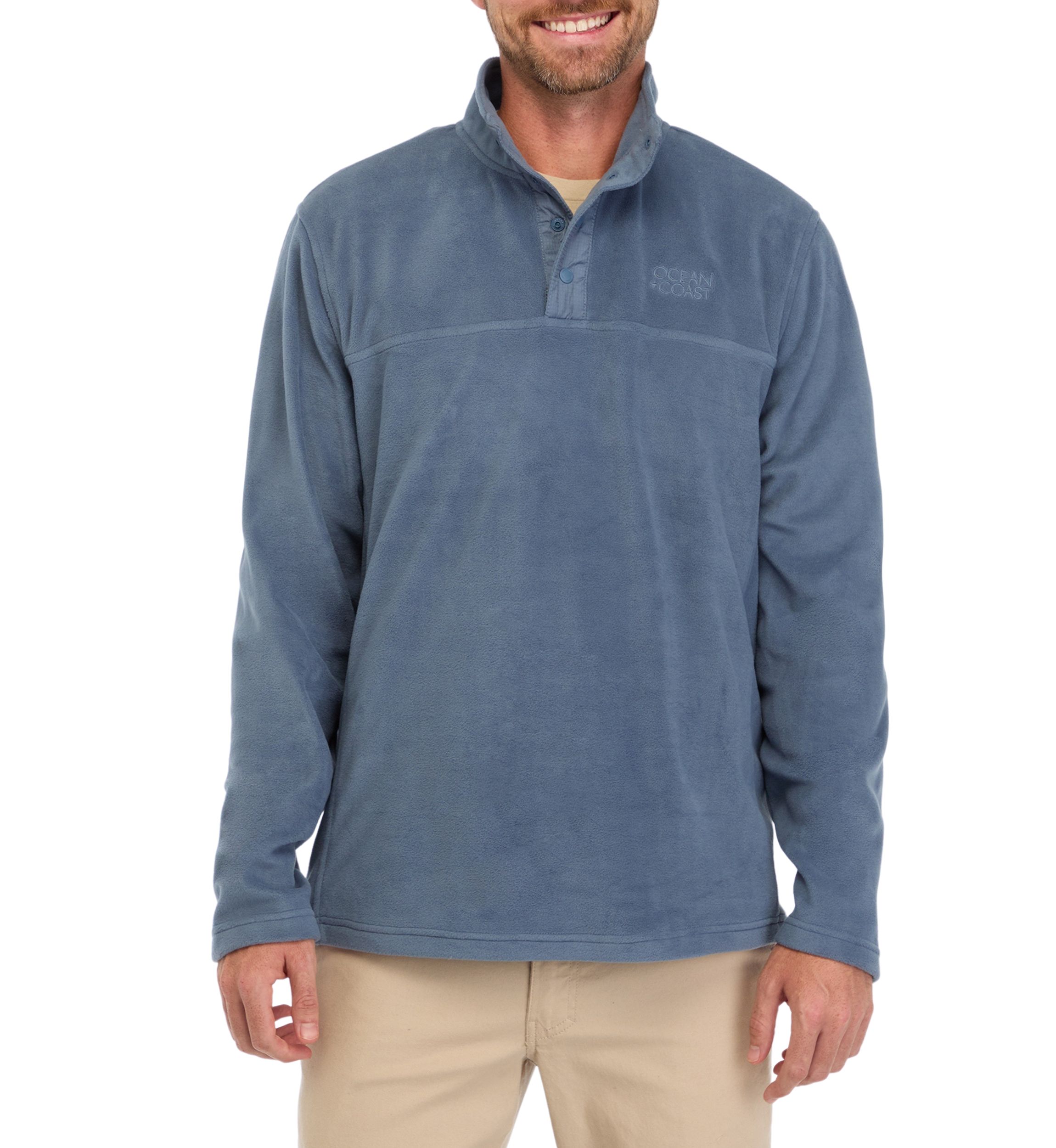 Polar Fleece Quarter Snap Pullover
