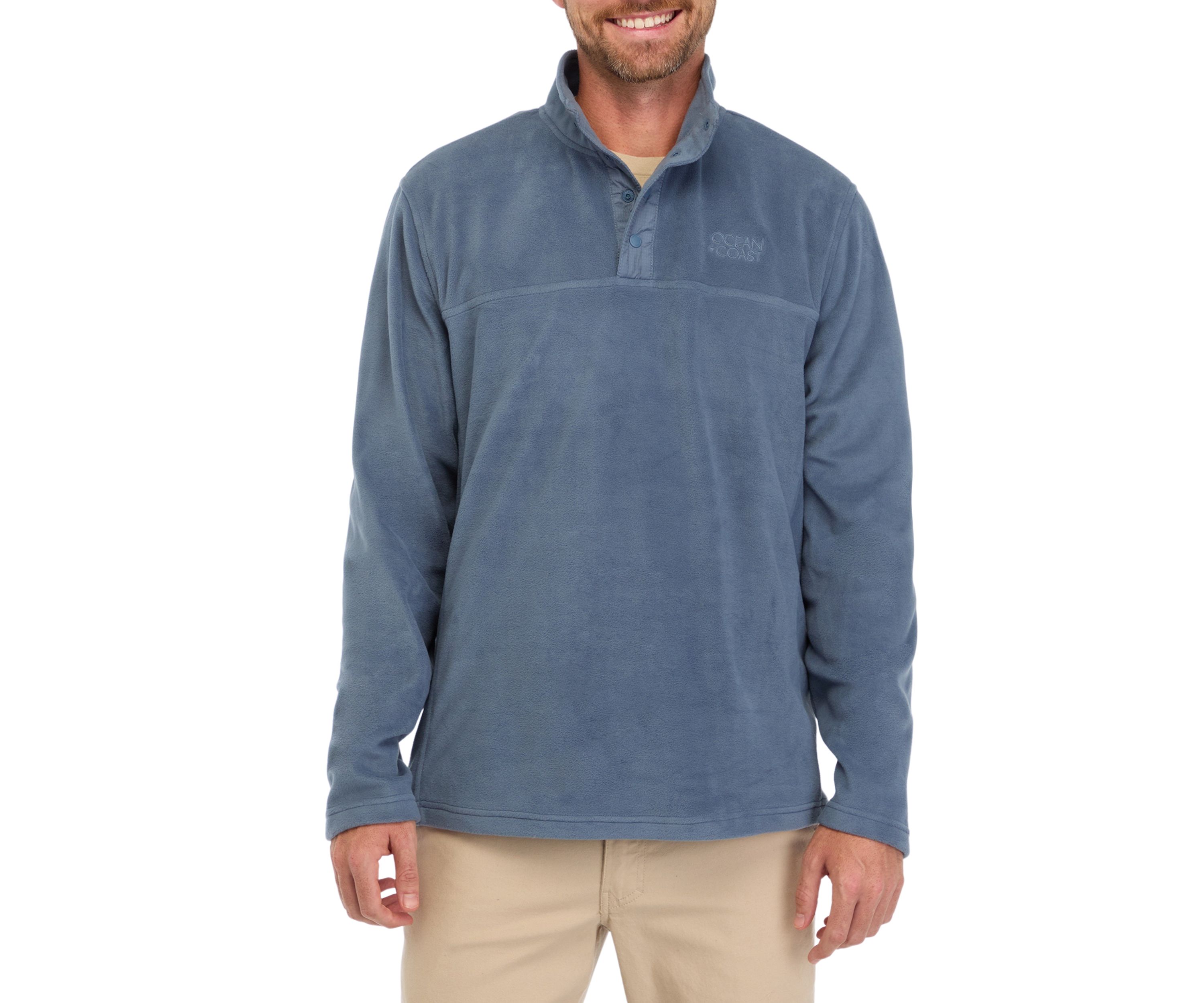 Polar Fleece Quarter Snap Pullover