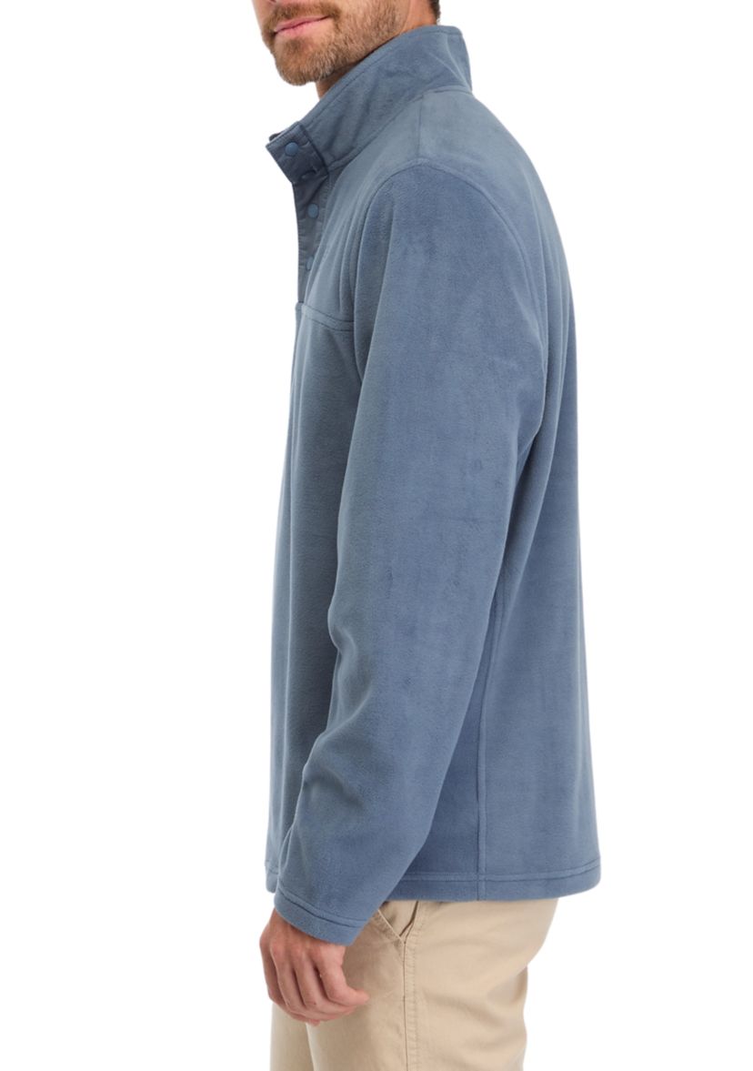 Polar Fleece Quarter Snap Pullover