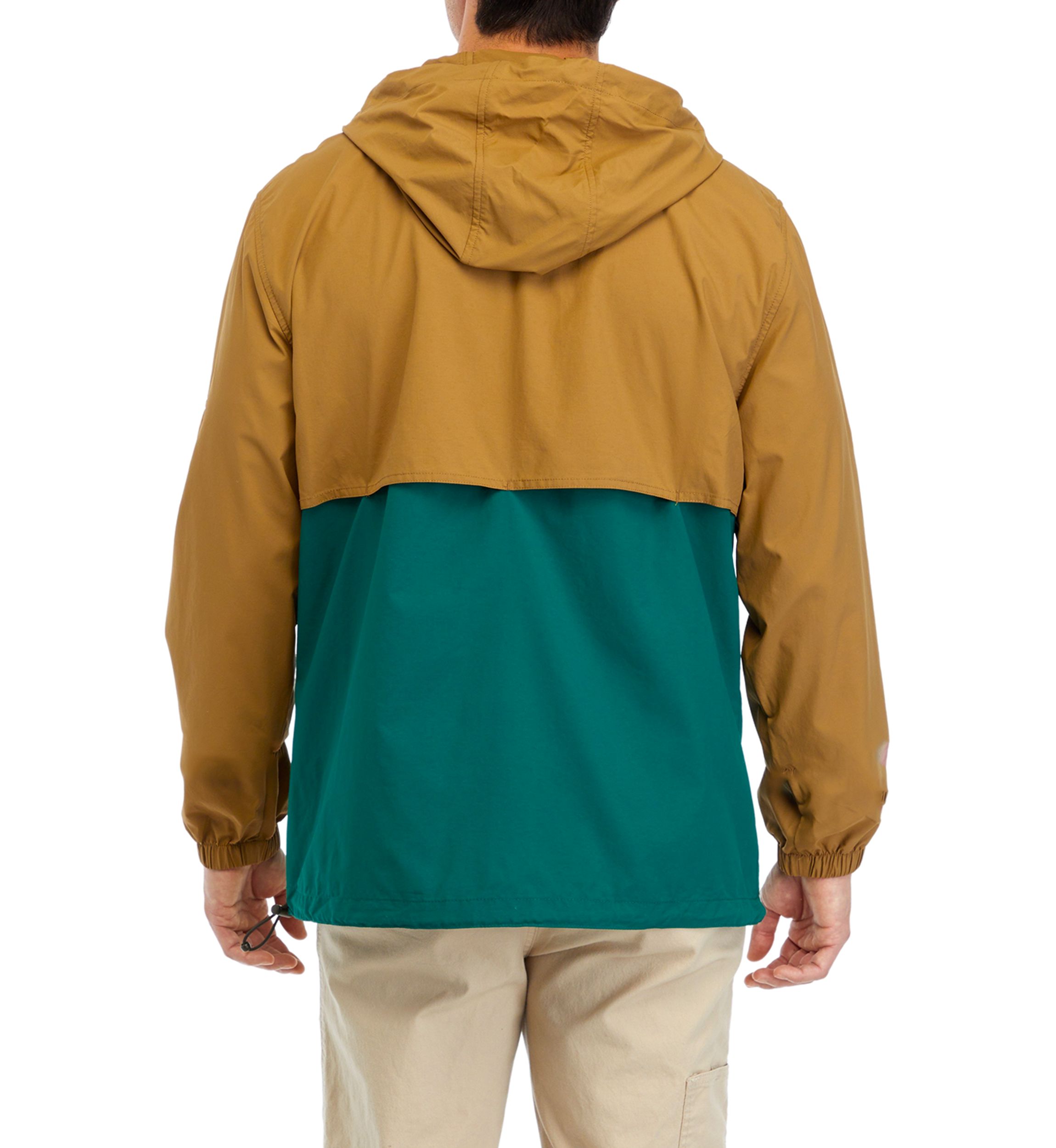 Color Block Fishing Anorak Jacket