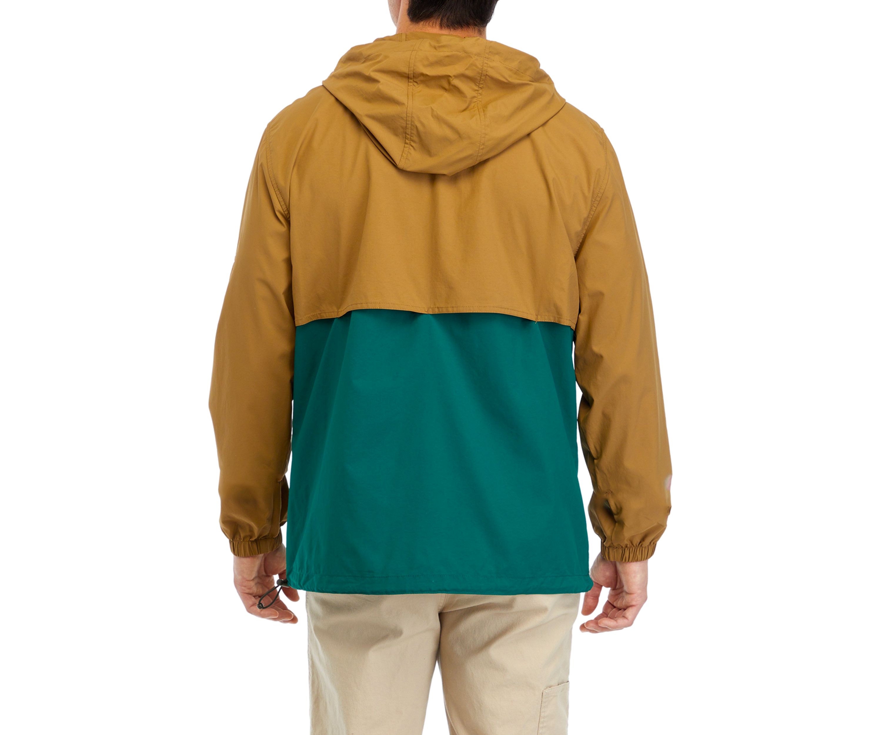 Color Block Fishing Anorak Jacket
