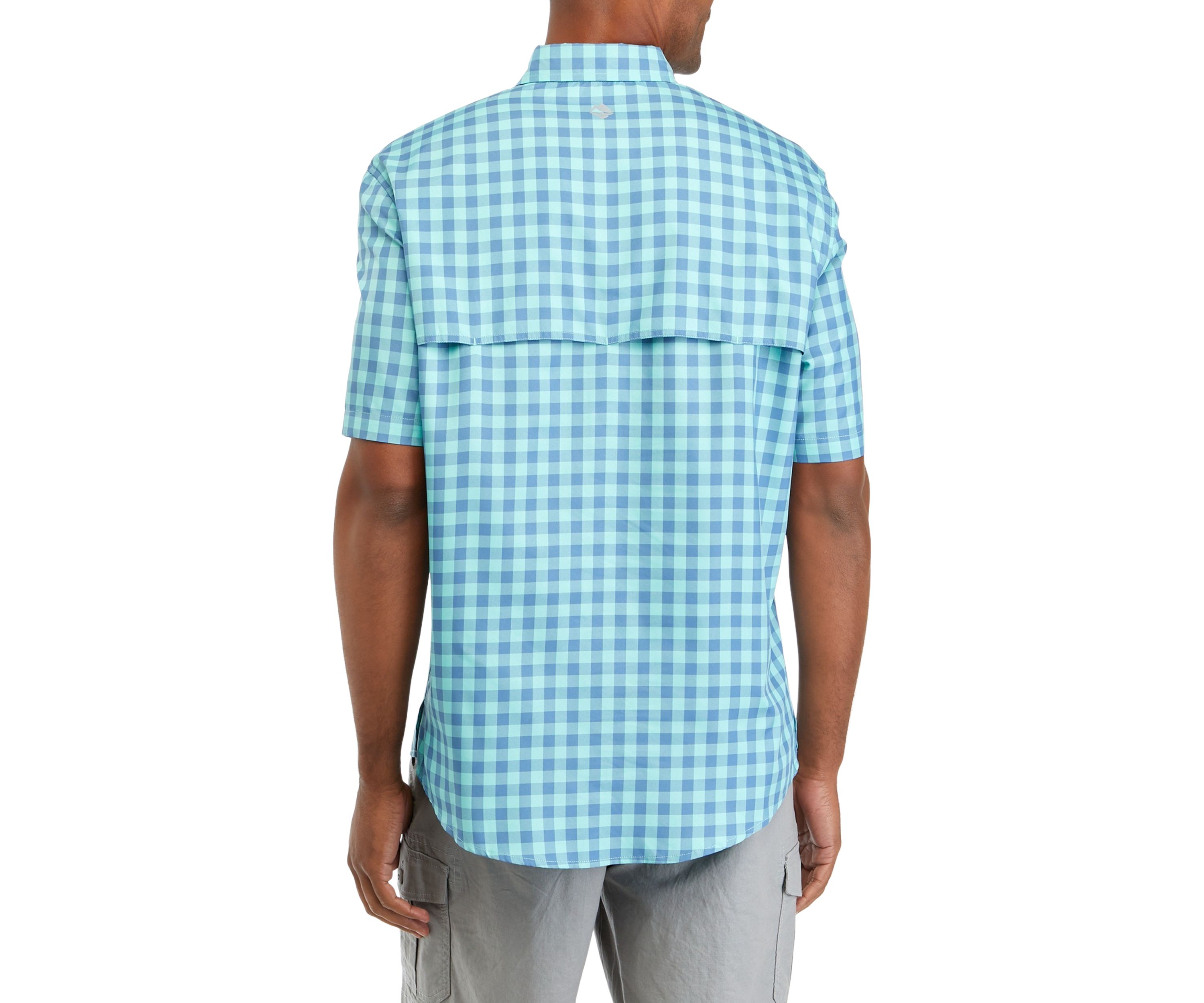 Short Sleeve Yarn Dyed Fishing Shirt
