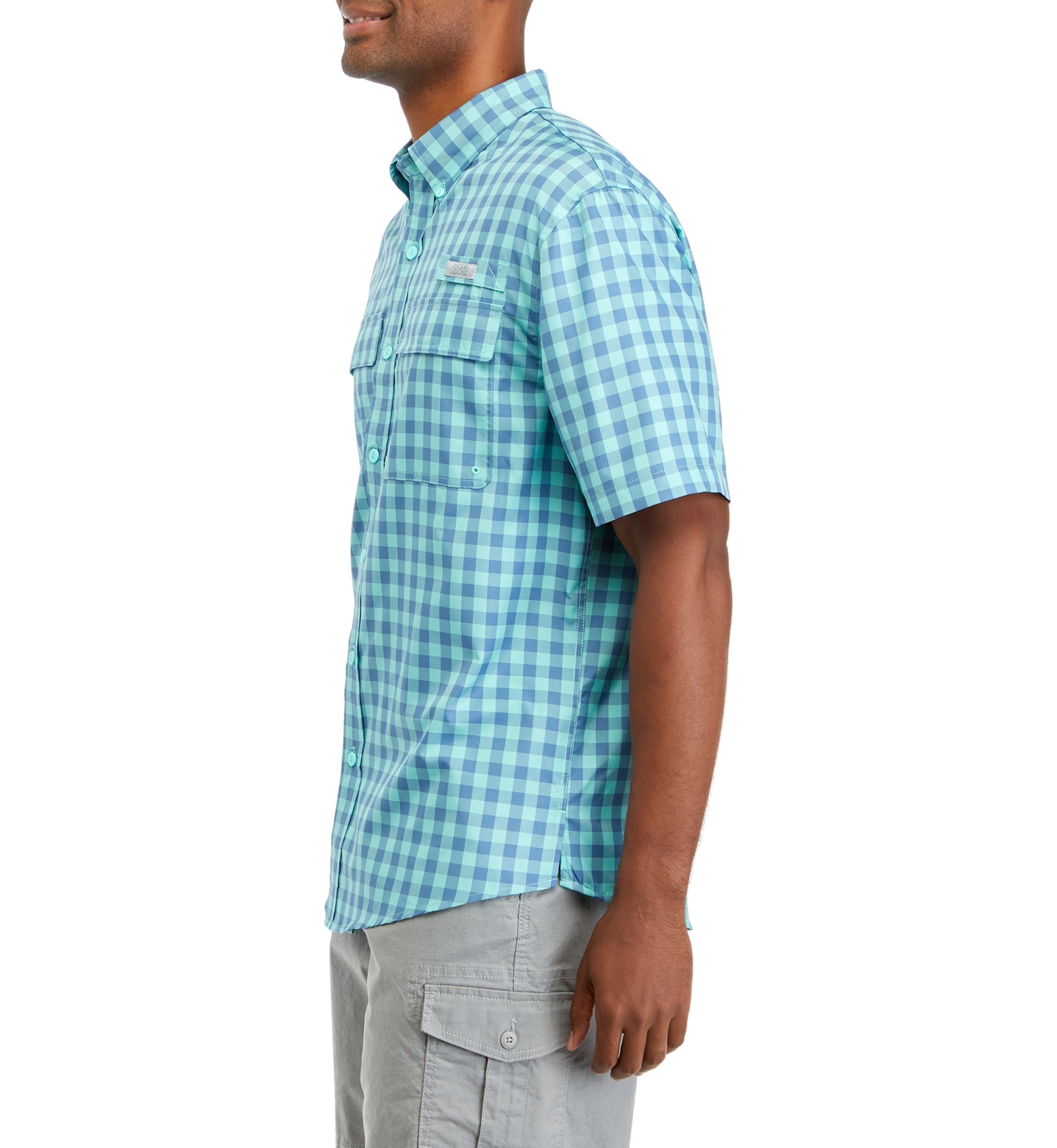 Short Sleeve Yarn Dyed Fishing Shirt