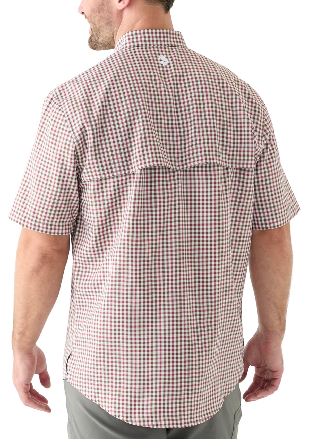 Short Sleeve Yarn Dyed Fishing Shirt