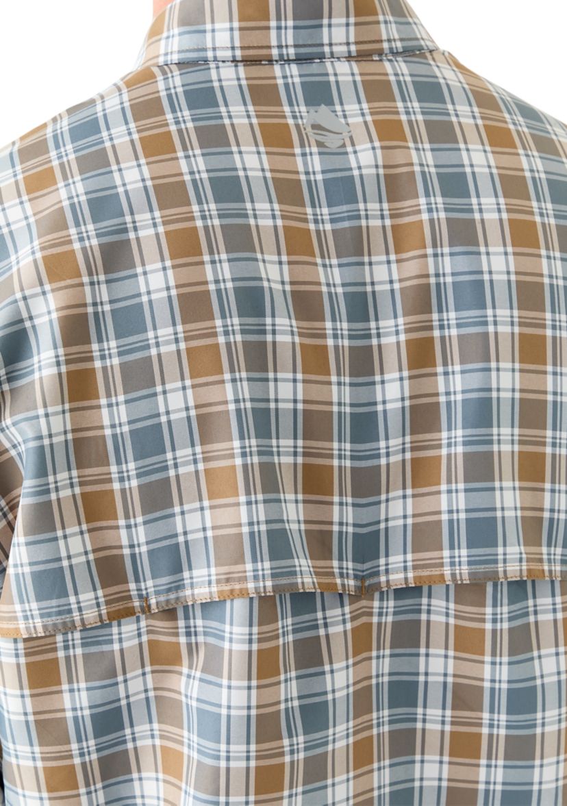 Long Sleeve Yarn Dyed Fishing Shirt