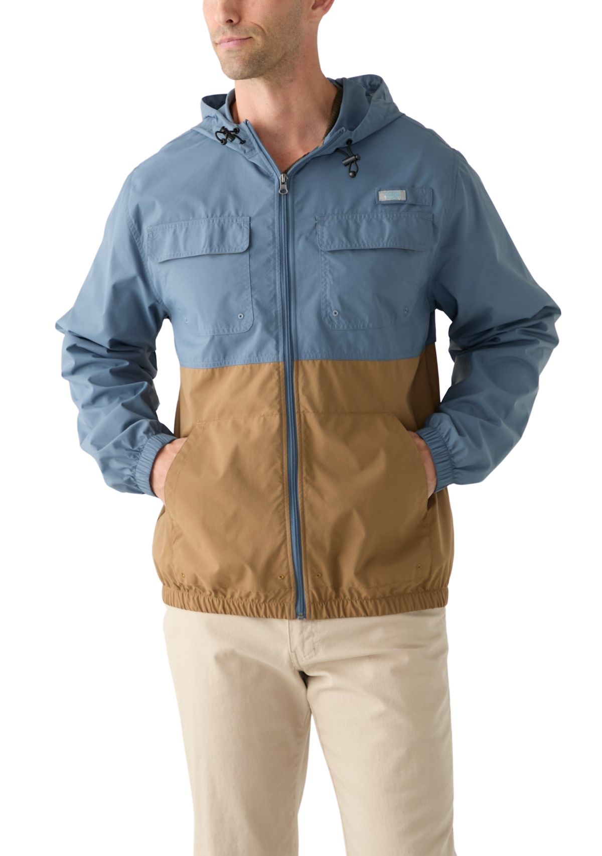 Color Block Fishing Jacket