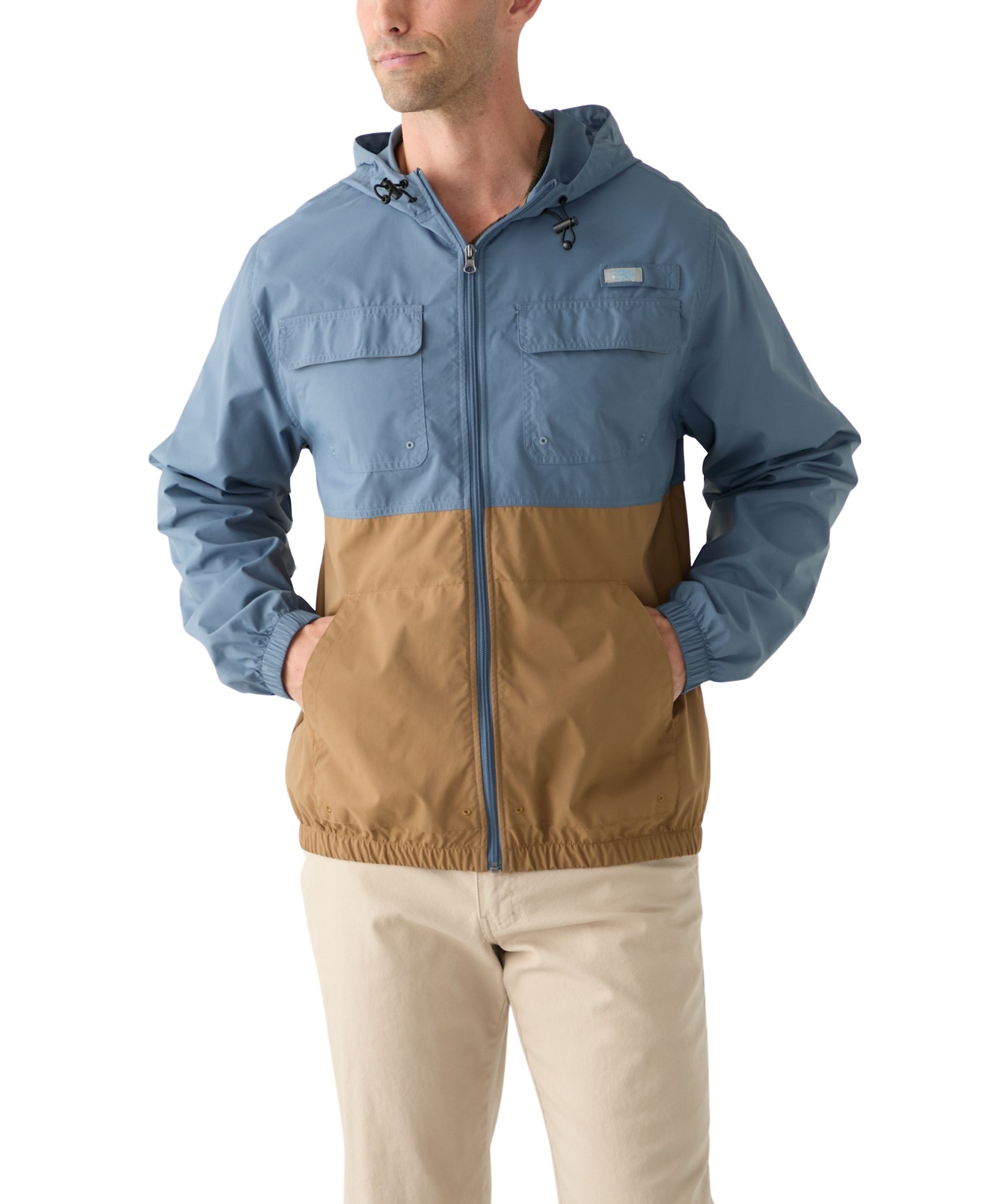 Color Block Fishing Jacket