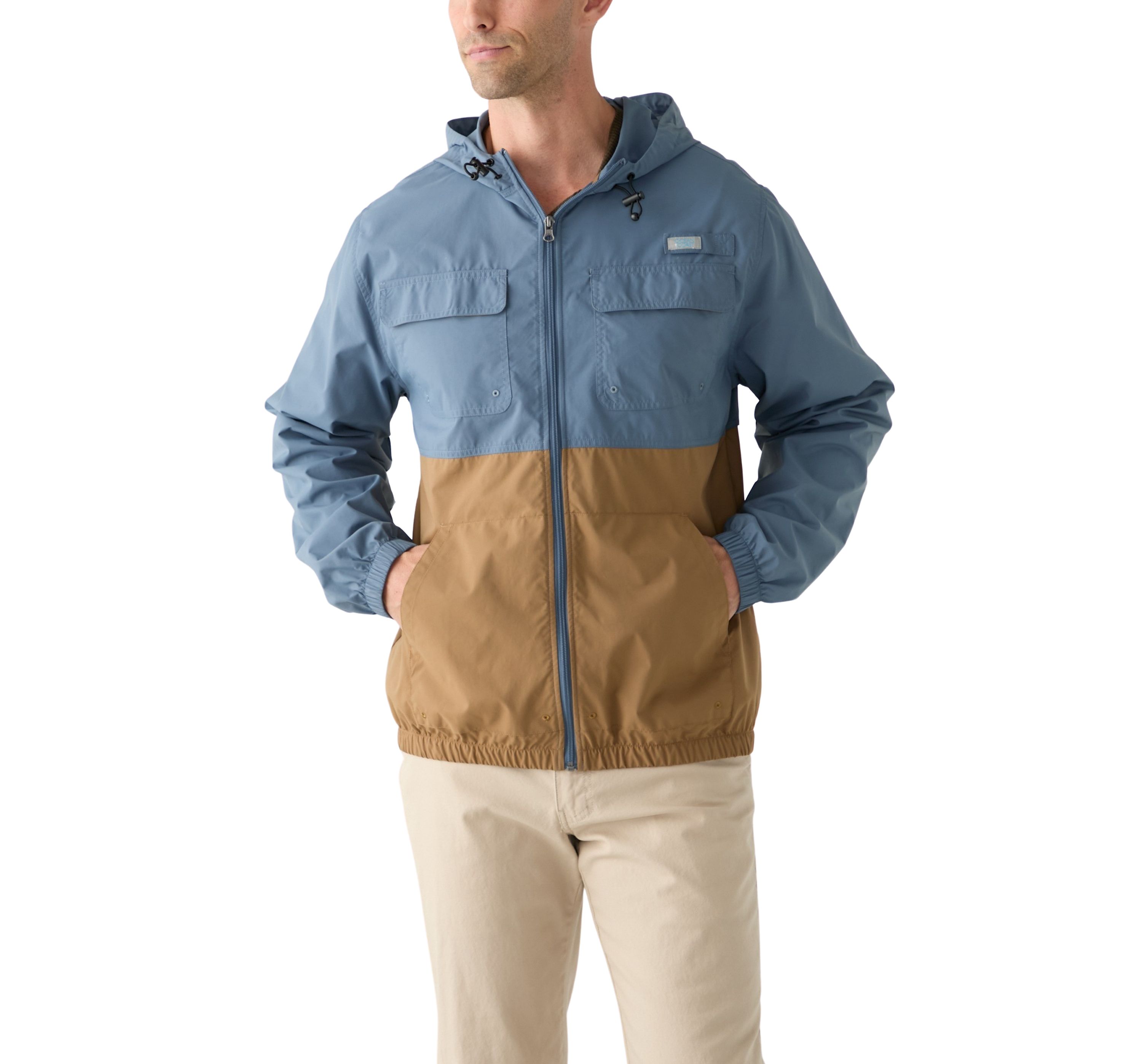 Color Block Fishing Jacket