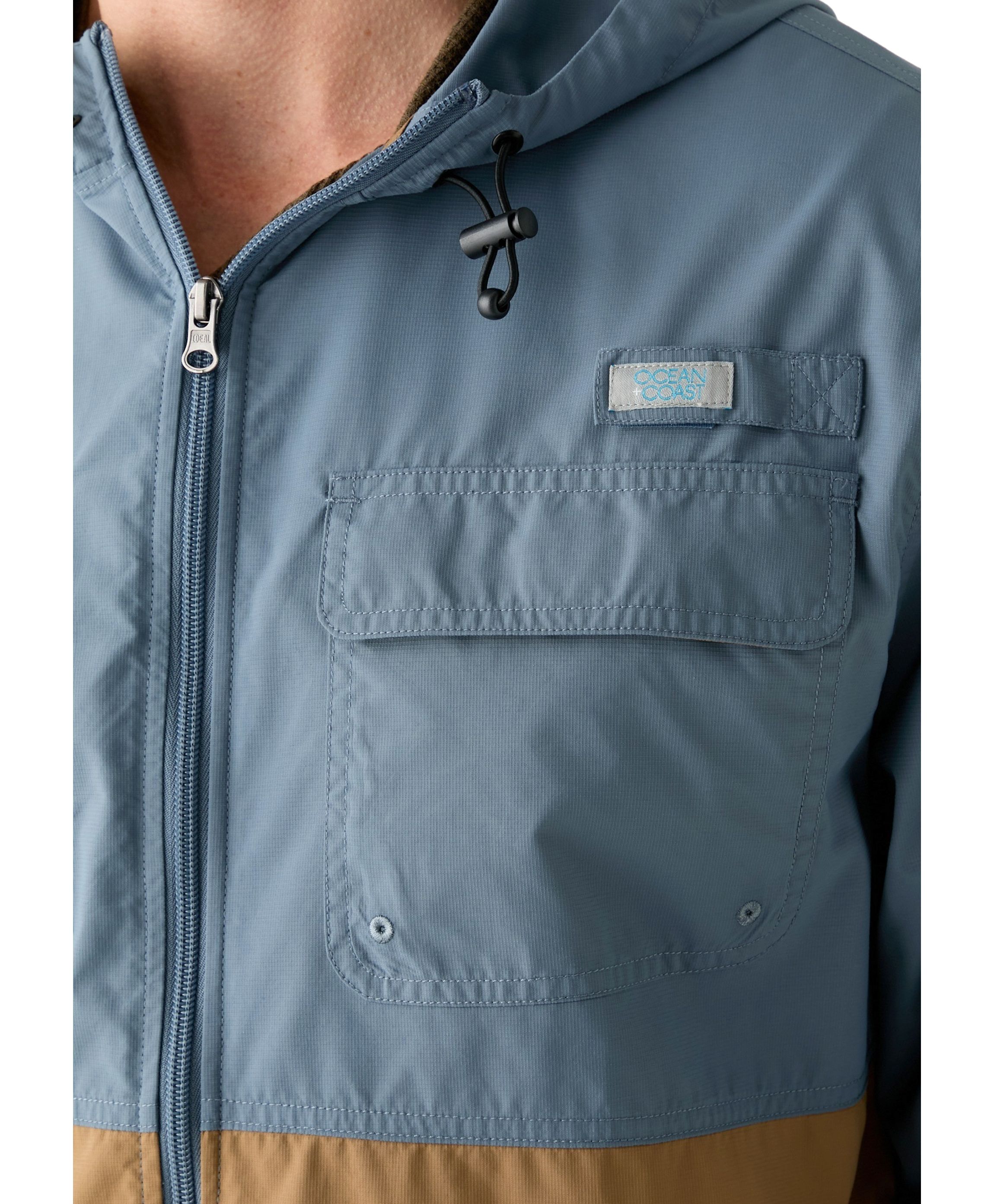 Color Block Fishing Jacket