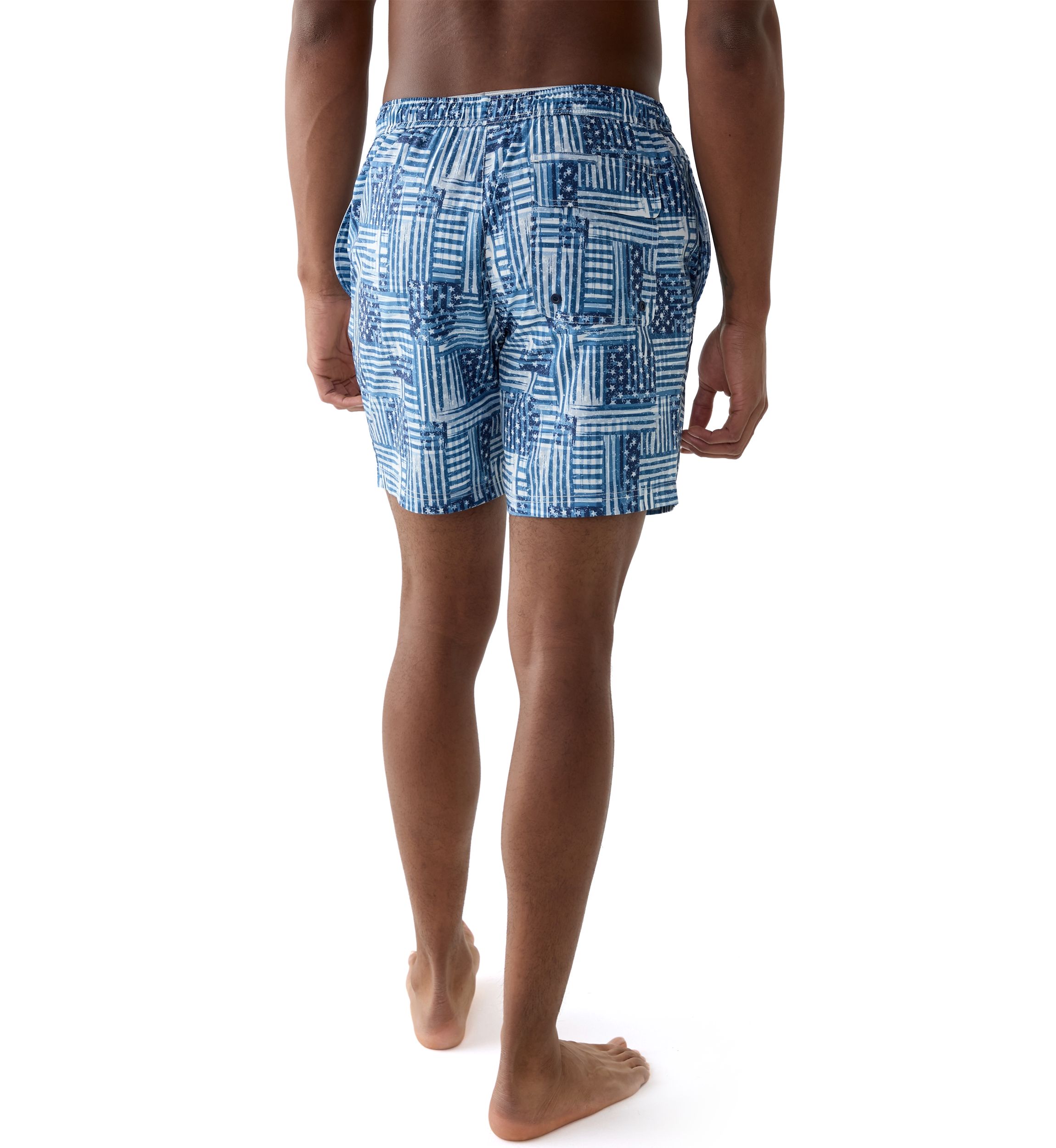 Printed Swim Trunks