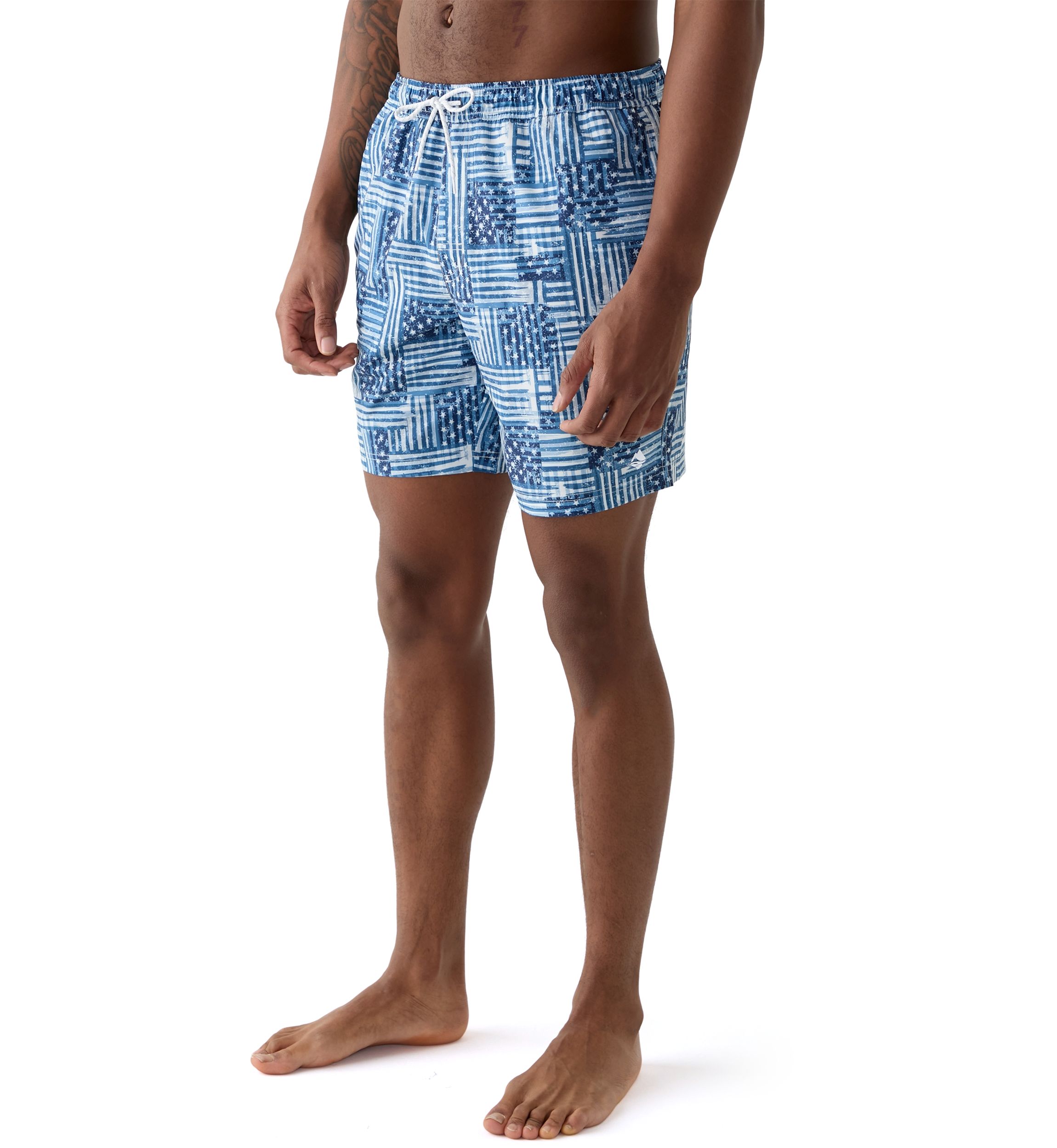 Printed Swim Trunks
