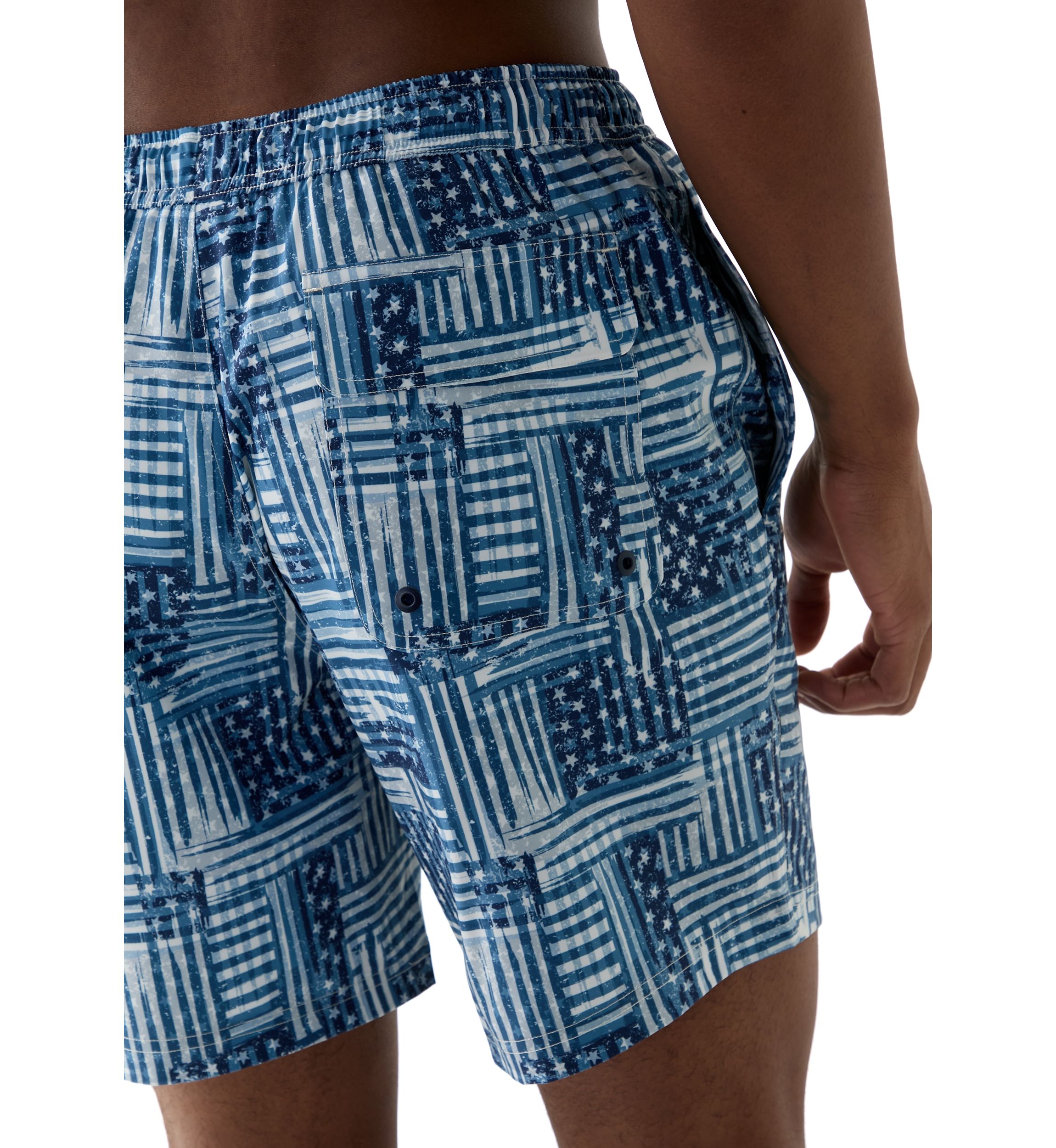 Printed Swim Trunks