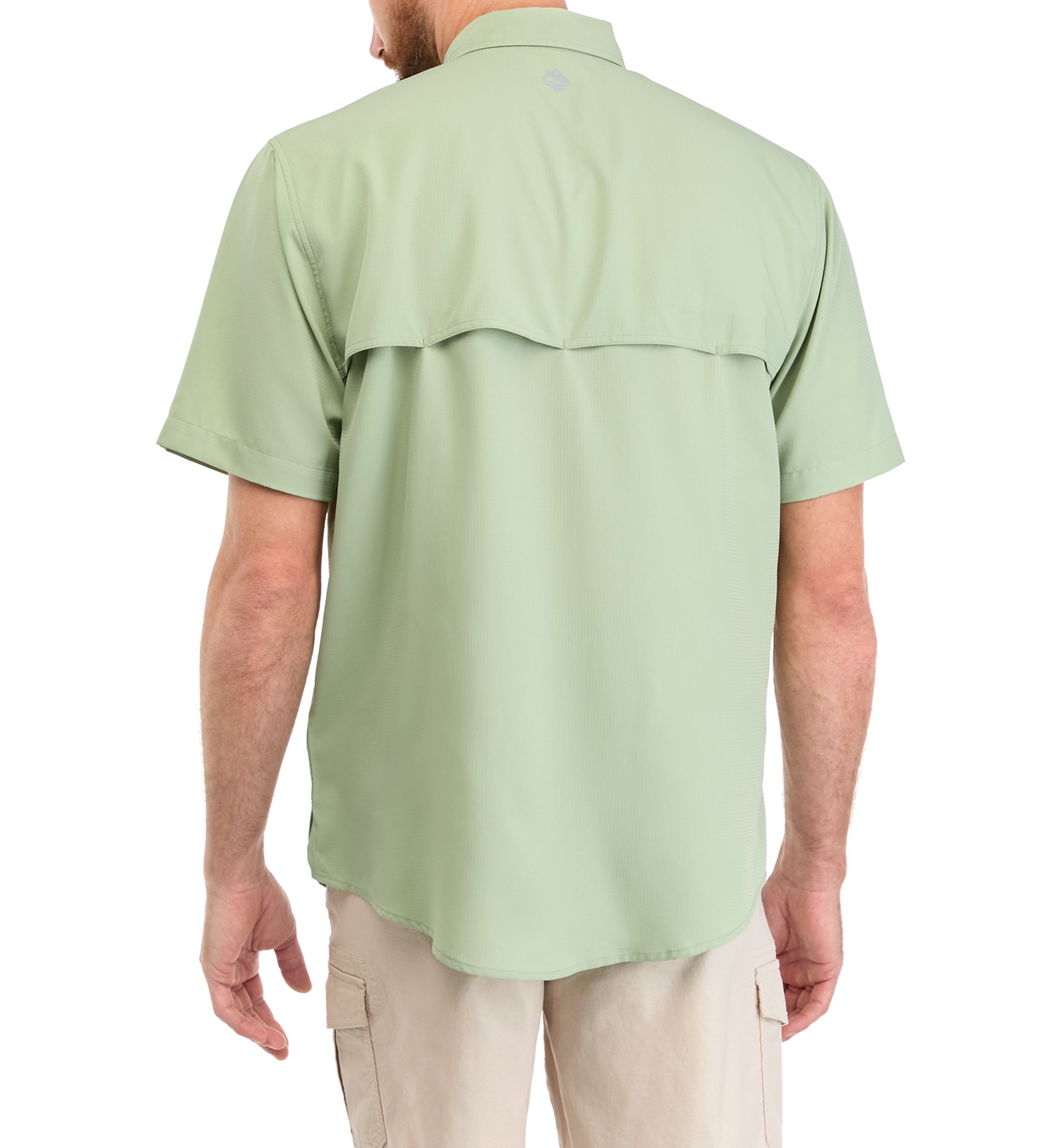 Short Sleeve Solid Fishing Shirt 