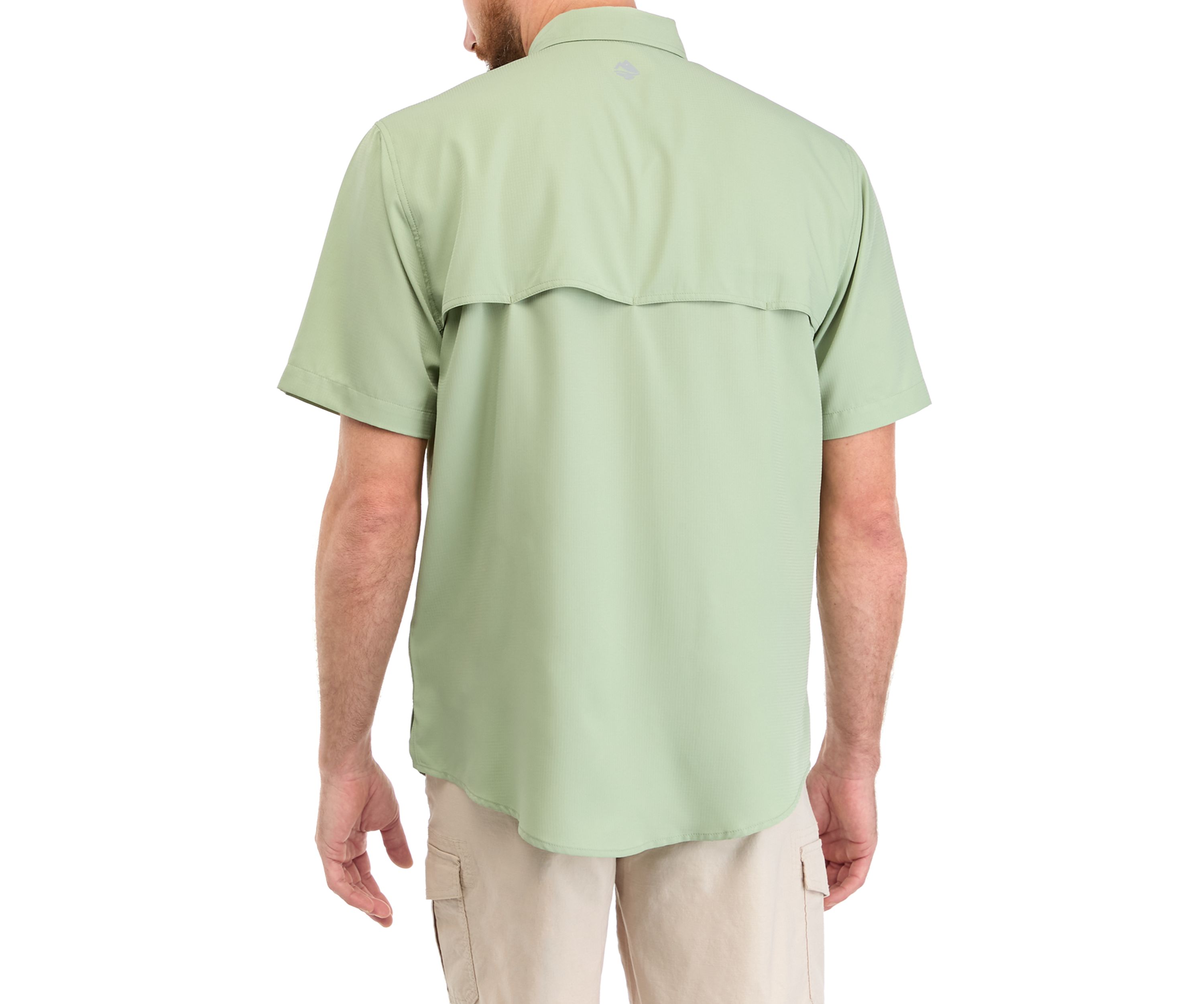 Short Sleeve Solid Fishing Shirt 