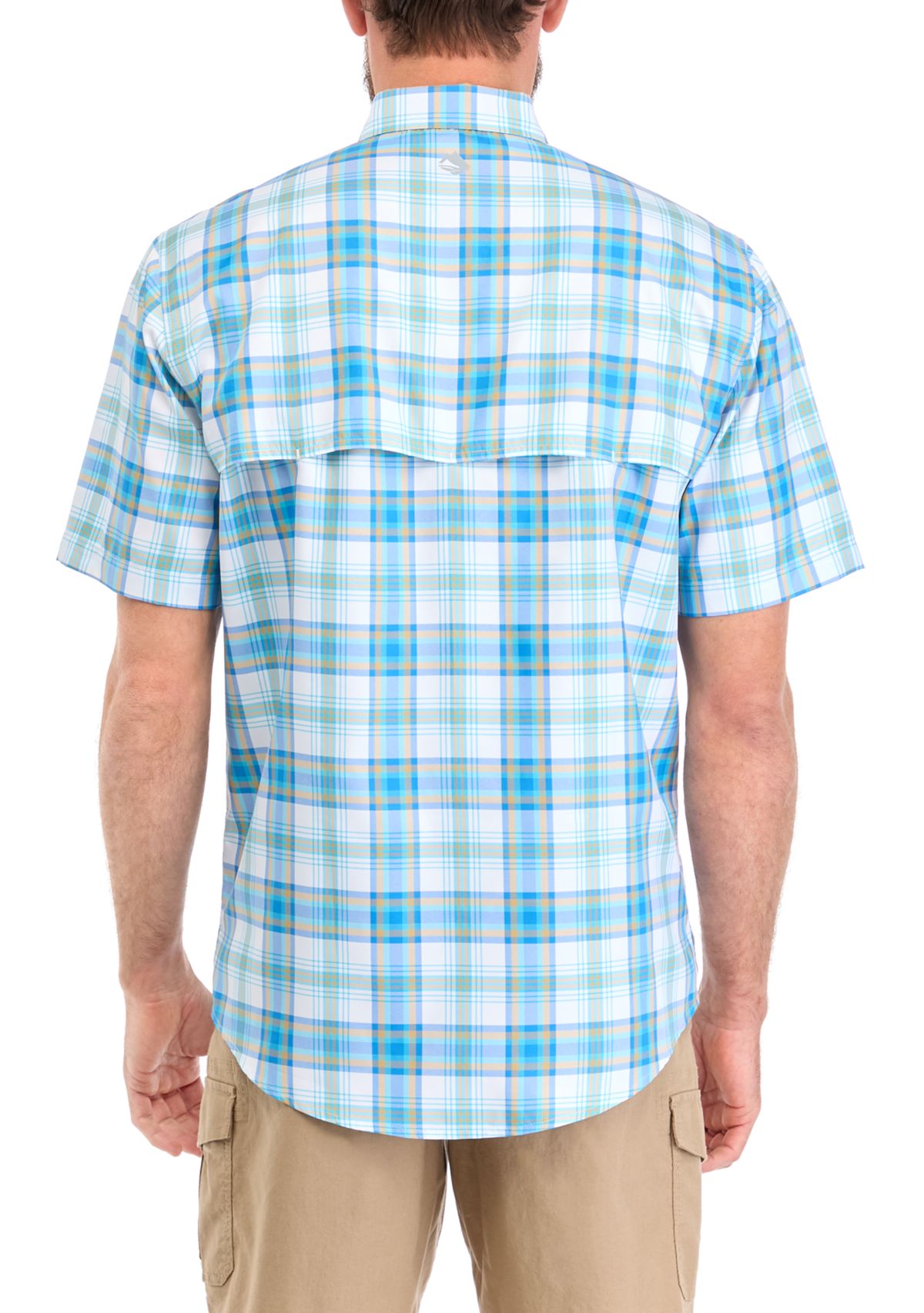 Short Sleeve Yarn Dyed Fishing Shirt