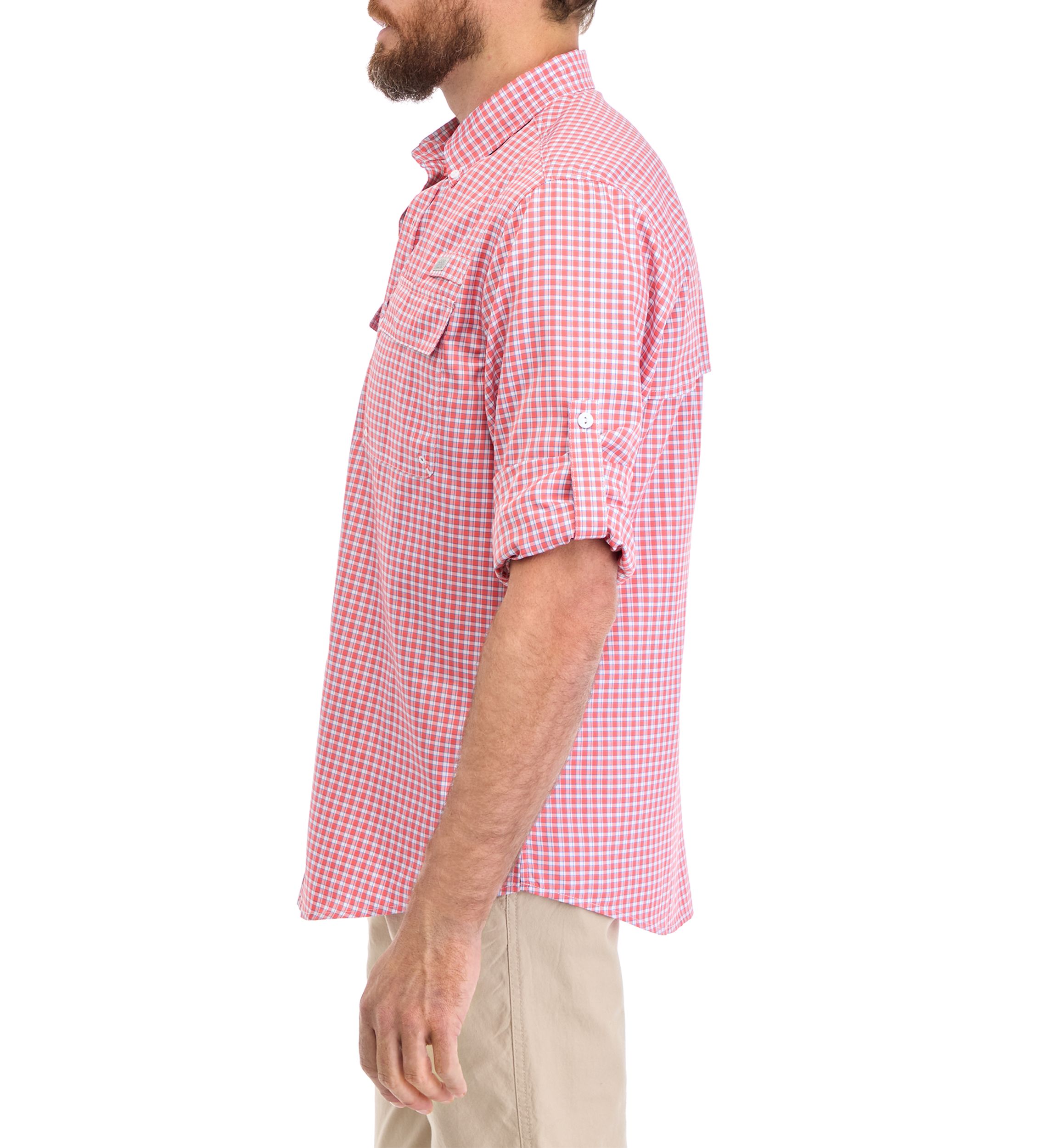 Long Sleeve Yarn Dyed Fishing Shirt