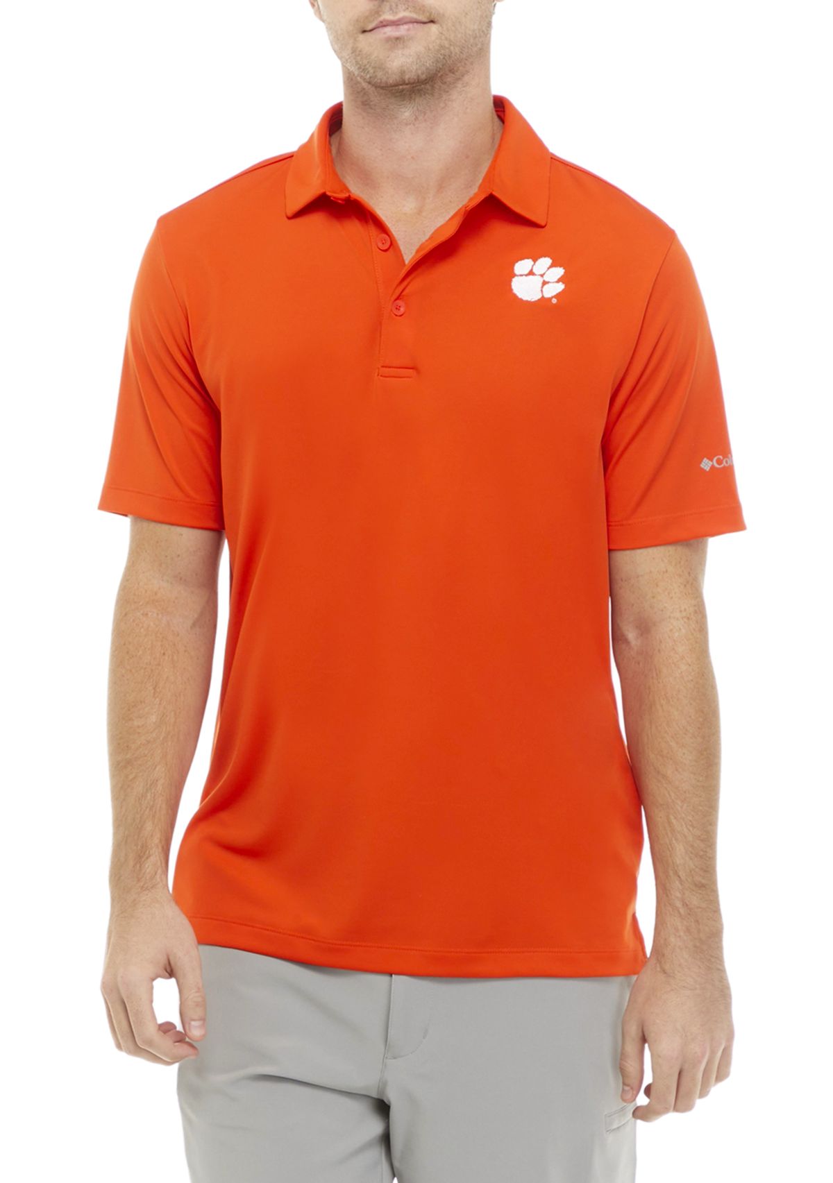 Clemson Drive Short Sleeve Polo
