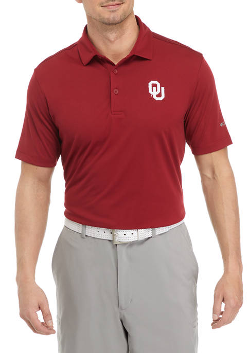 Columbia NCAA Oklahoma Sooners Omni-Wick&trade; Drive Polo Shirt