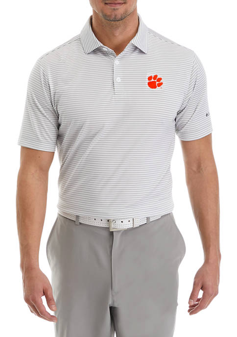 Columbia NCAA Clemson Tigers Club Invite Polo Shirt
