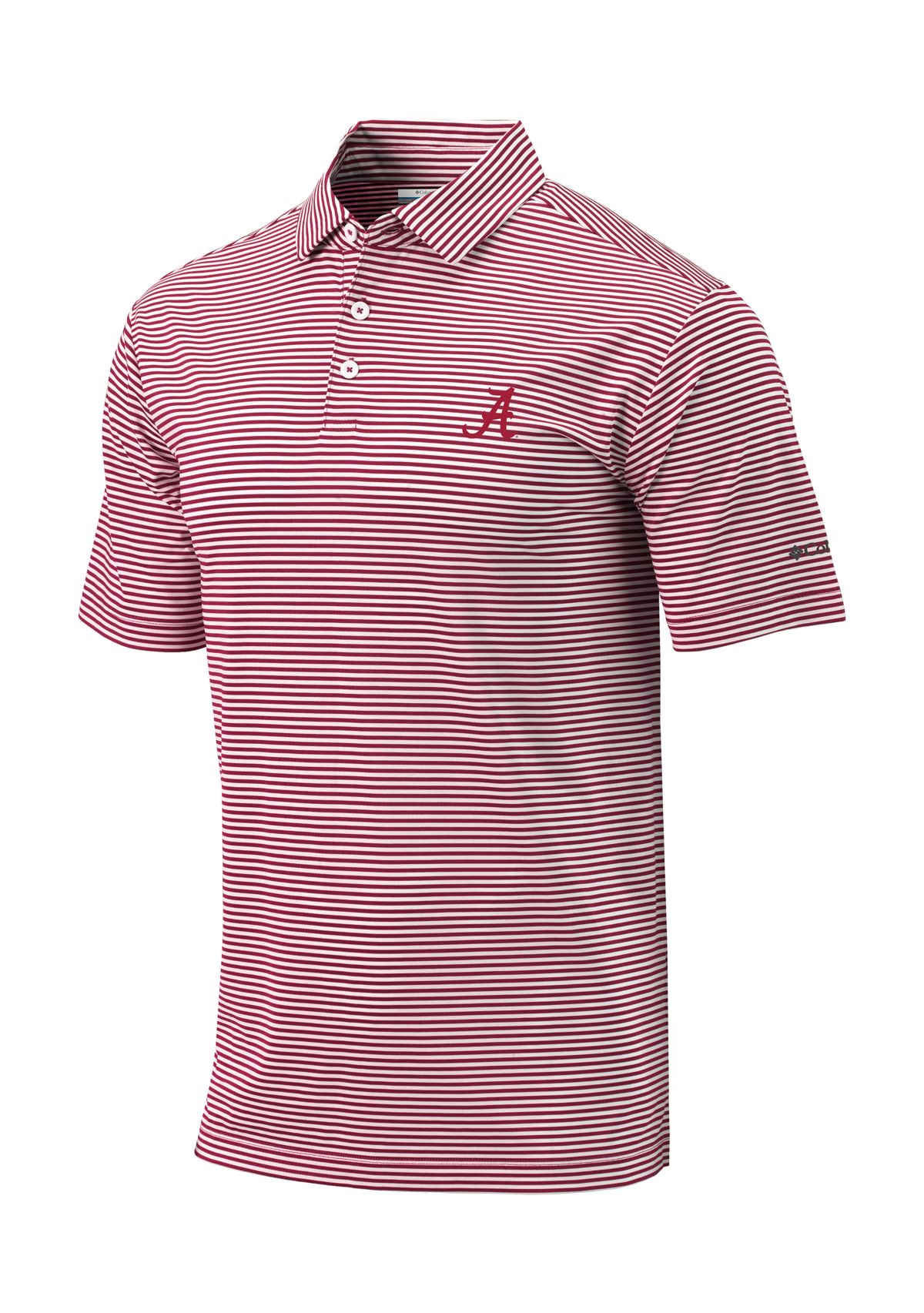NCAA Alabama Crimson Tide Omni Wick Club Invite Polo Shirt