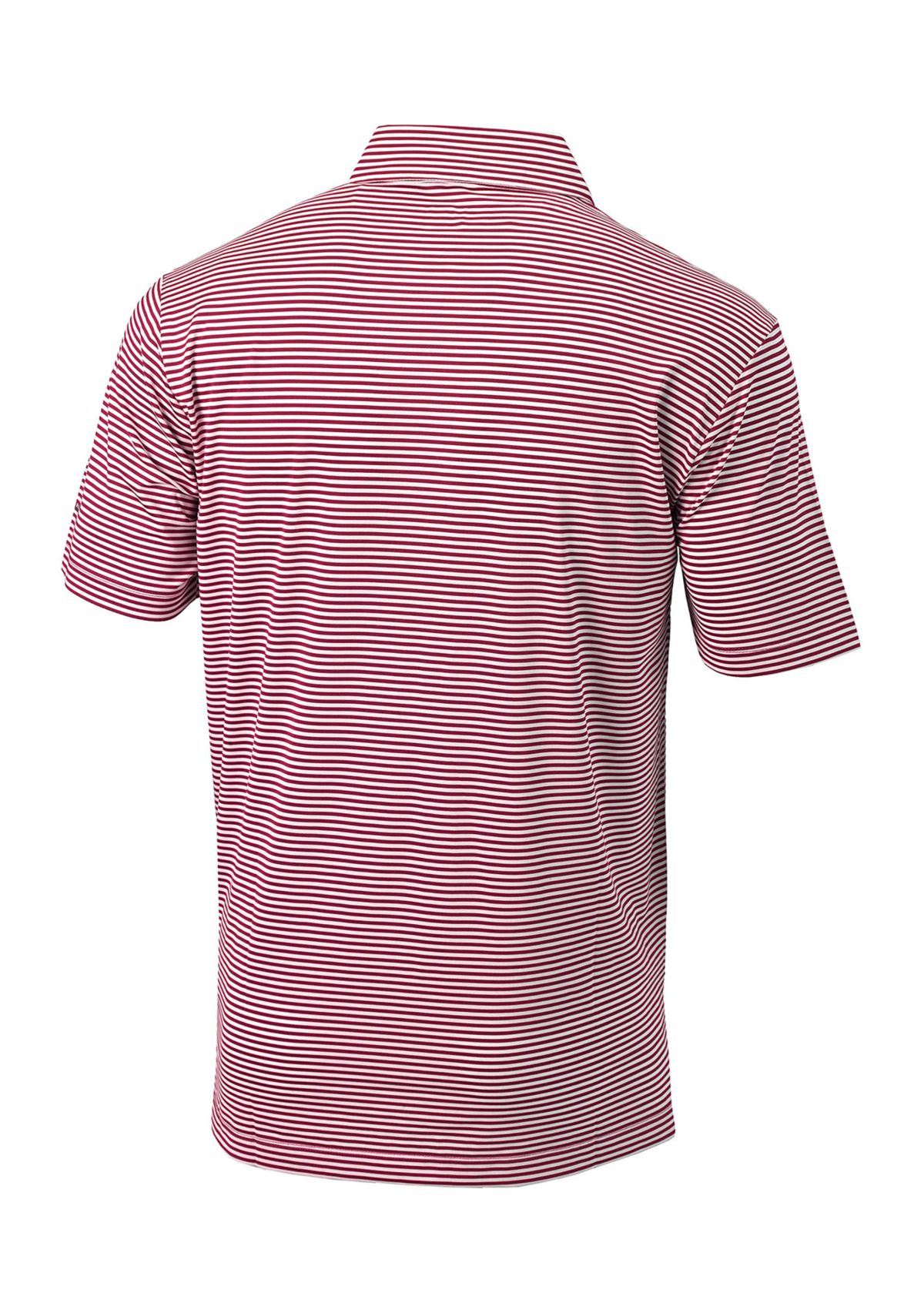 NCAA Alabama Crimson Tide Omni Wick Club Invite Polo Shirt