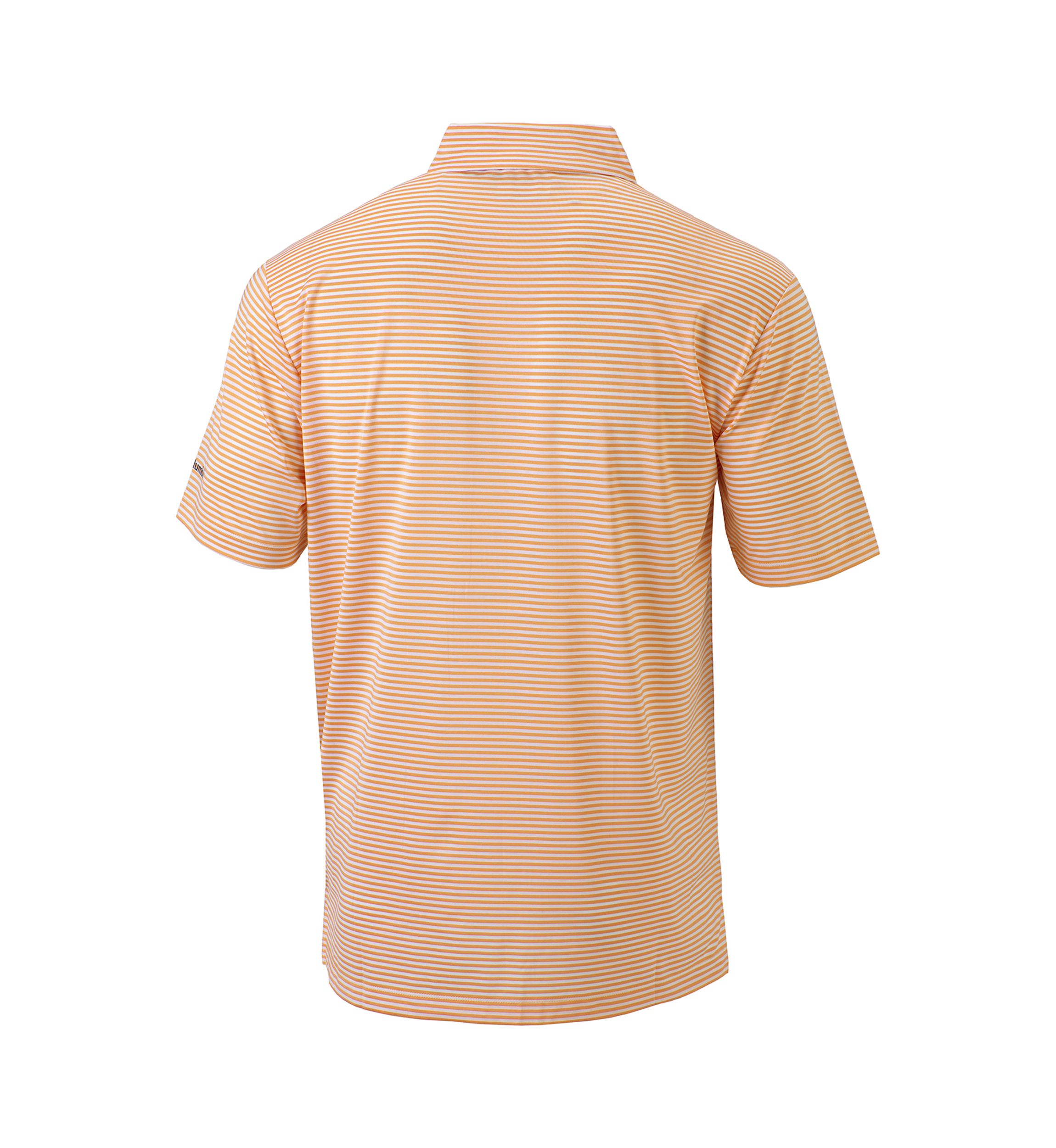 NCAA Tennessee Volunteers Striped Polo Shirt 