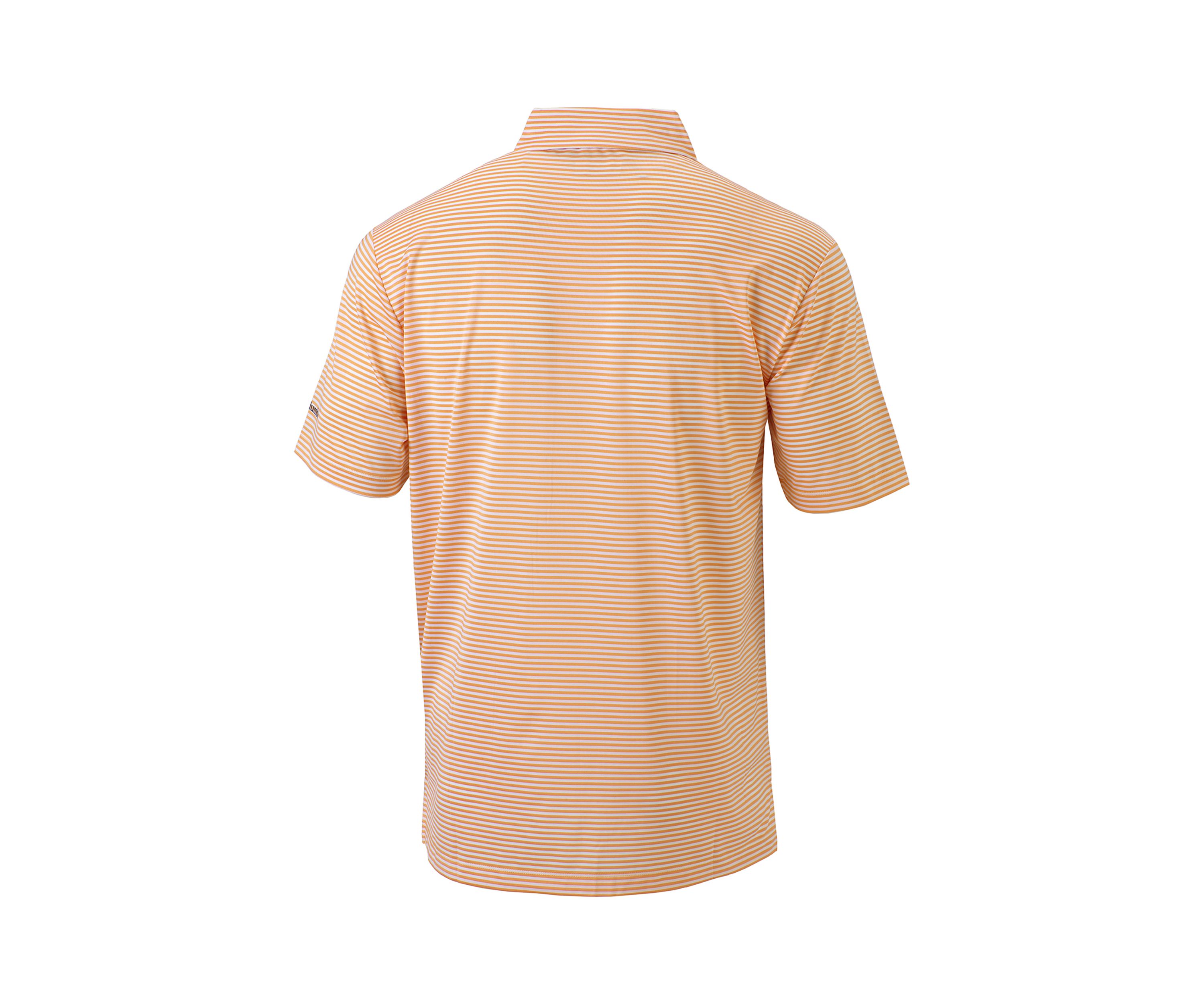 NCAA Tennessee Volunteers Striped Polo Shirt 