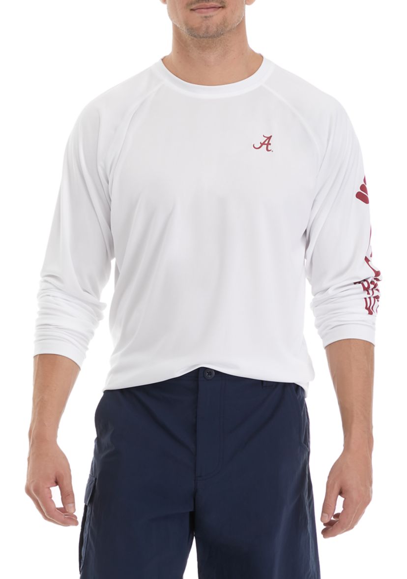 NCAA Alabama Crimson Tide Terminal Tackle Long Sleeve Shirt