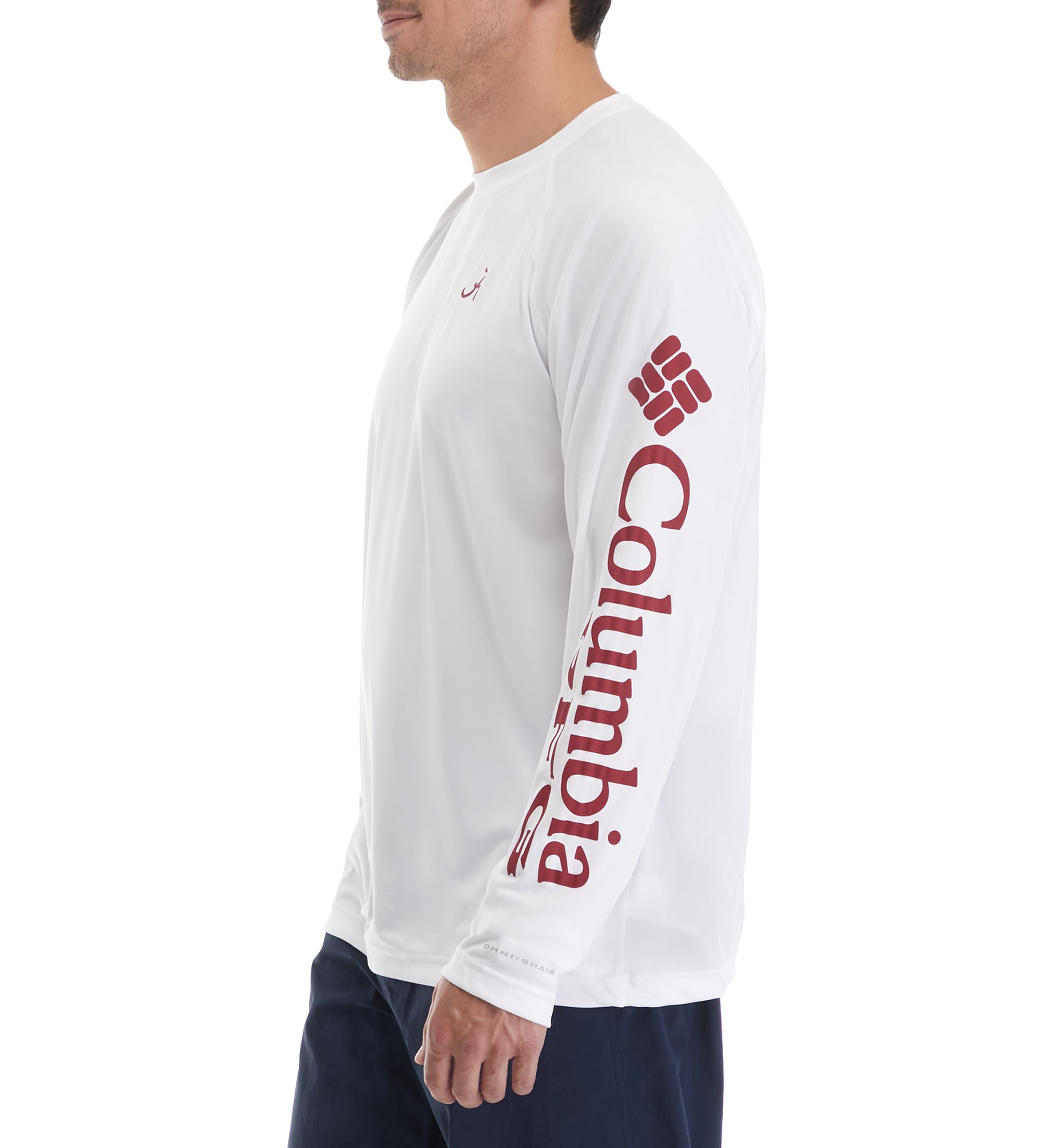 NCAA Alabama Crimson Tide Terminal Tackle Long Sleeve Shirt