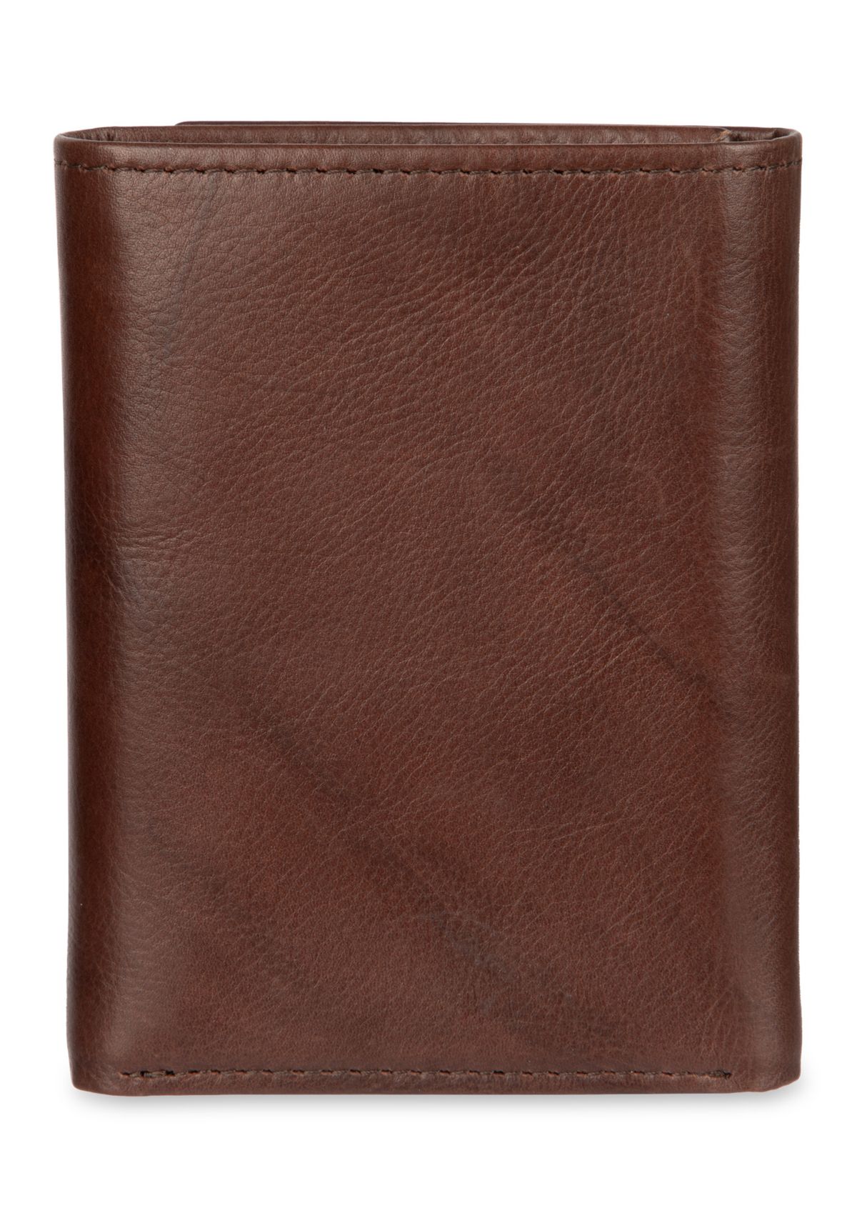 Crunch Leather Extra Capacity Trifold Wallet