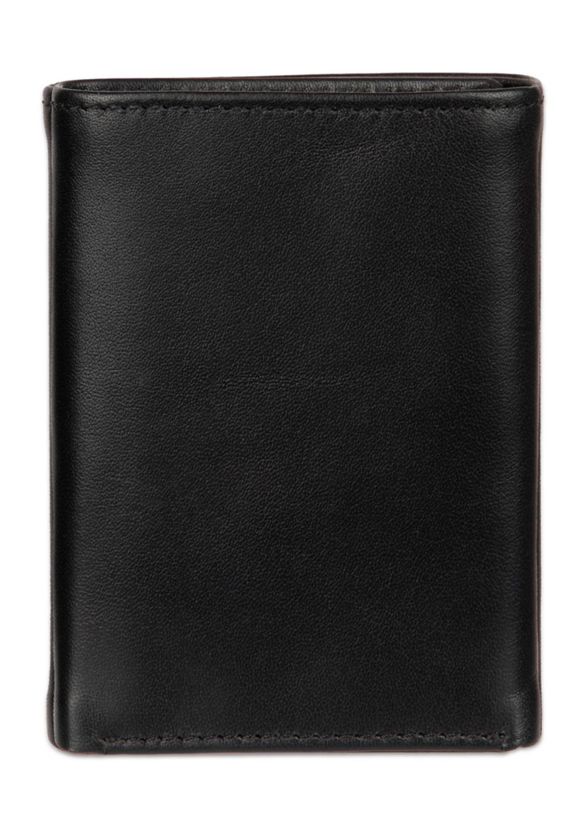 Leather Extra Capacity Trifold Wallet