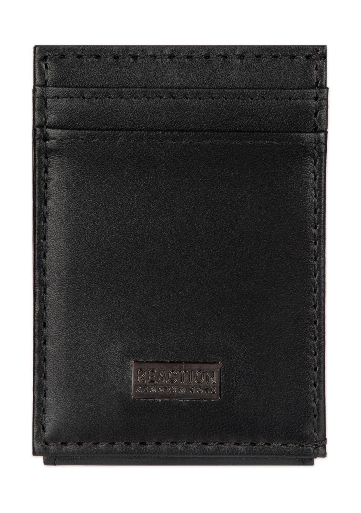 Slim Front Pocket Wallet with Magnetic Money Clip