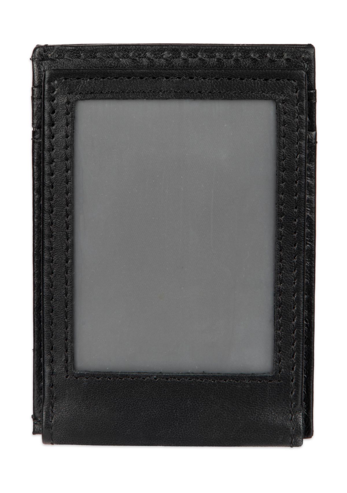 Slim Front Pocket Wallet with Magnetic Money Clip