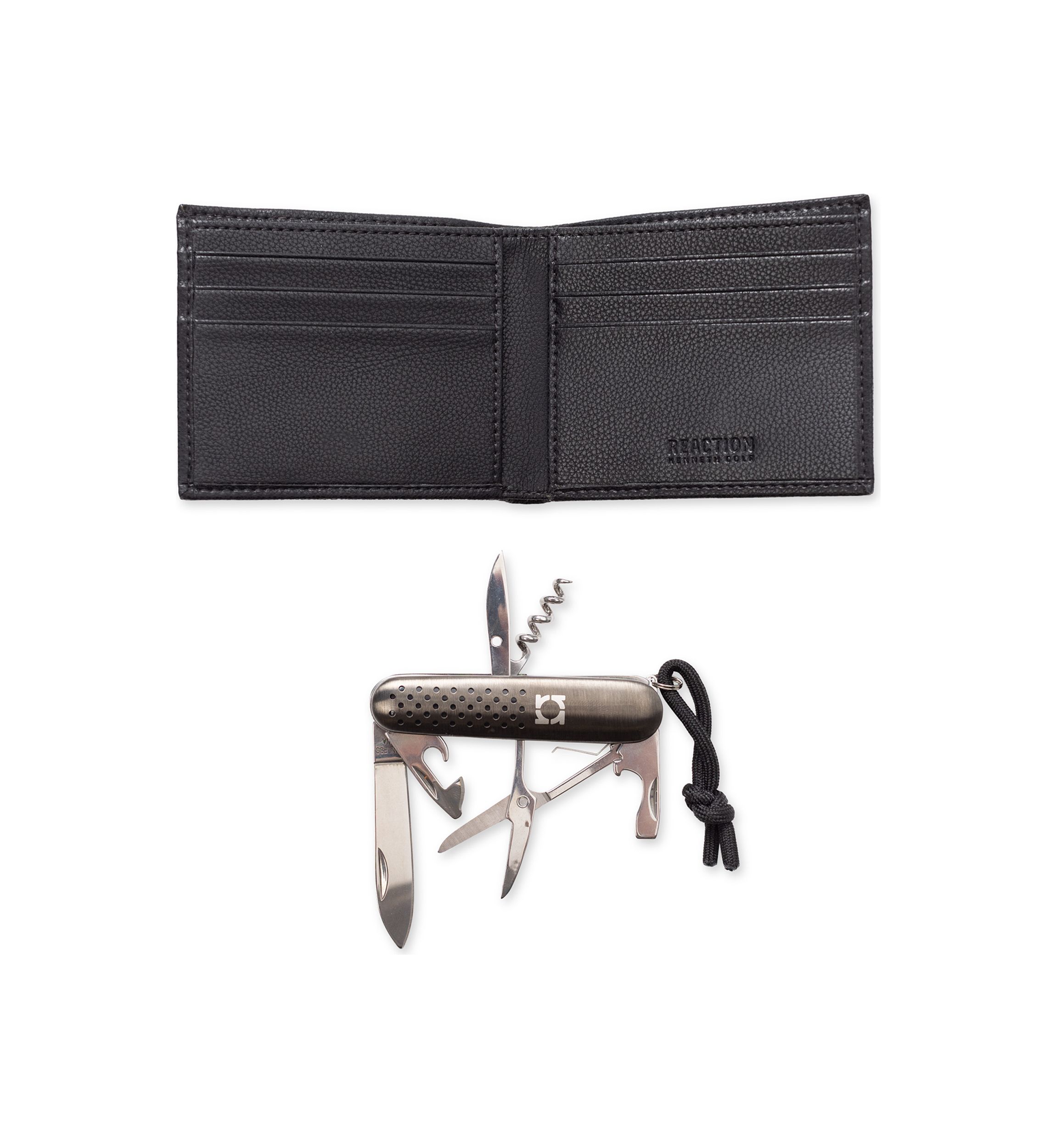 Stretch Slimfold Wallet with Multi Tool Set