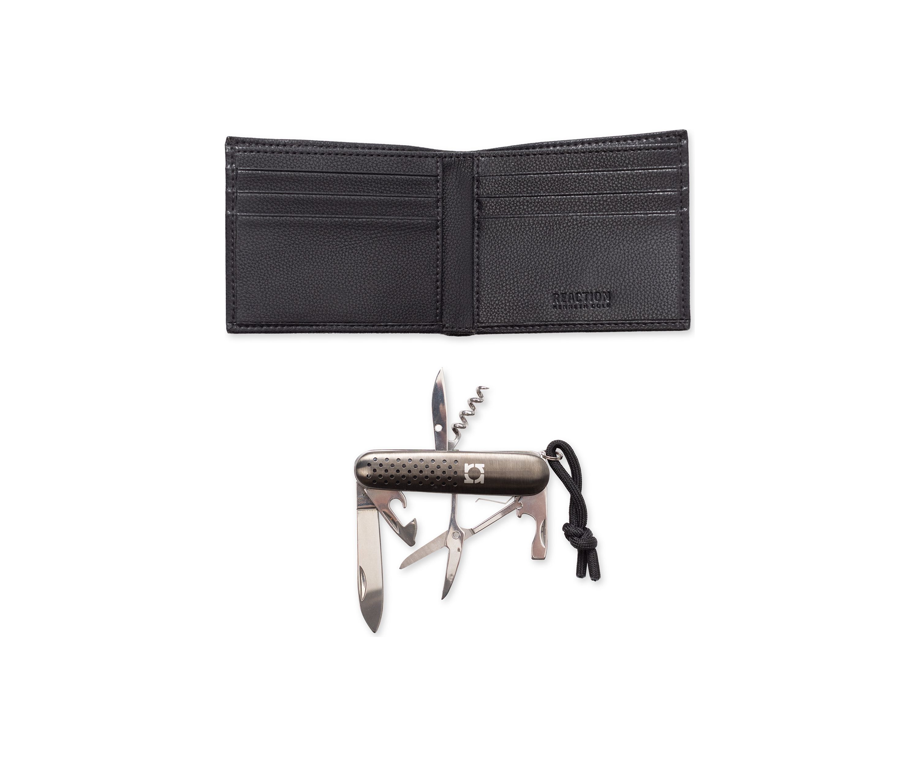 Stretch Slimfold Wallet with Multi Tool Set