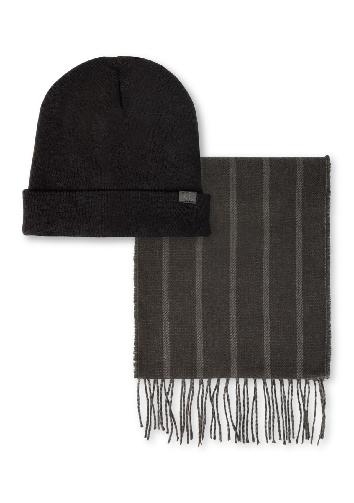 Mens Beanie and Scarf Set