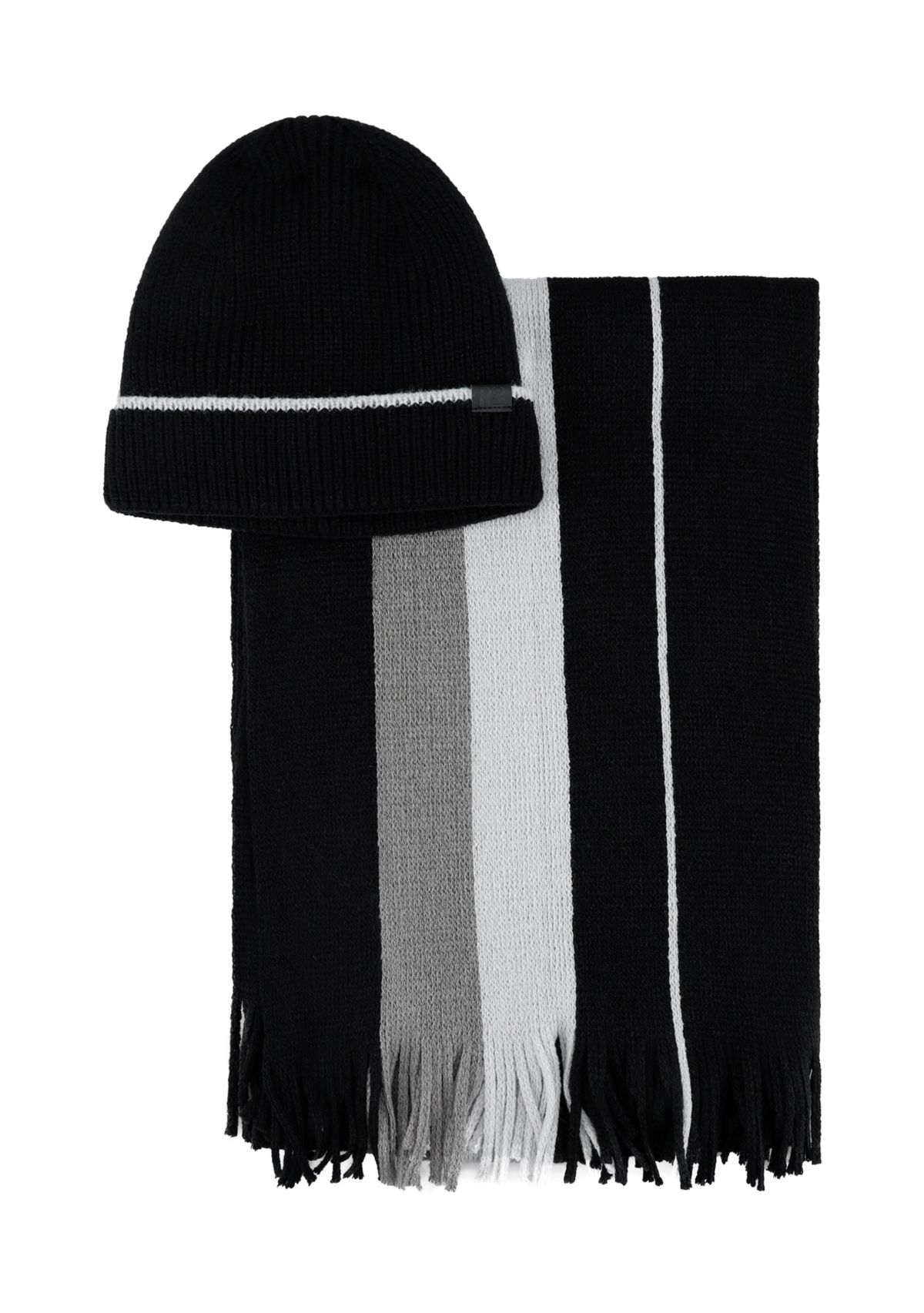 Mens Beanie and Scarf Set